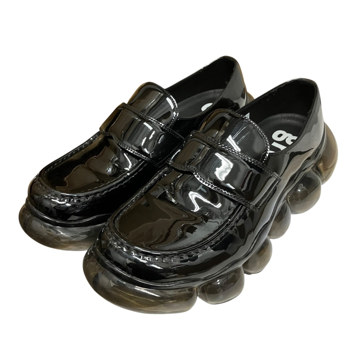 JEWELRY LOAFERエナメルエアソールローファー