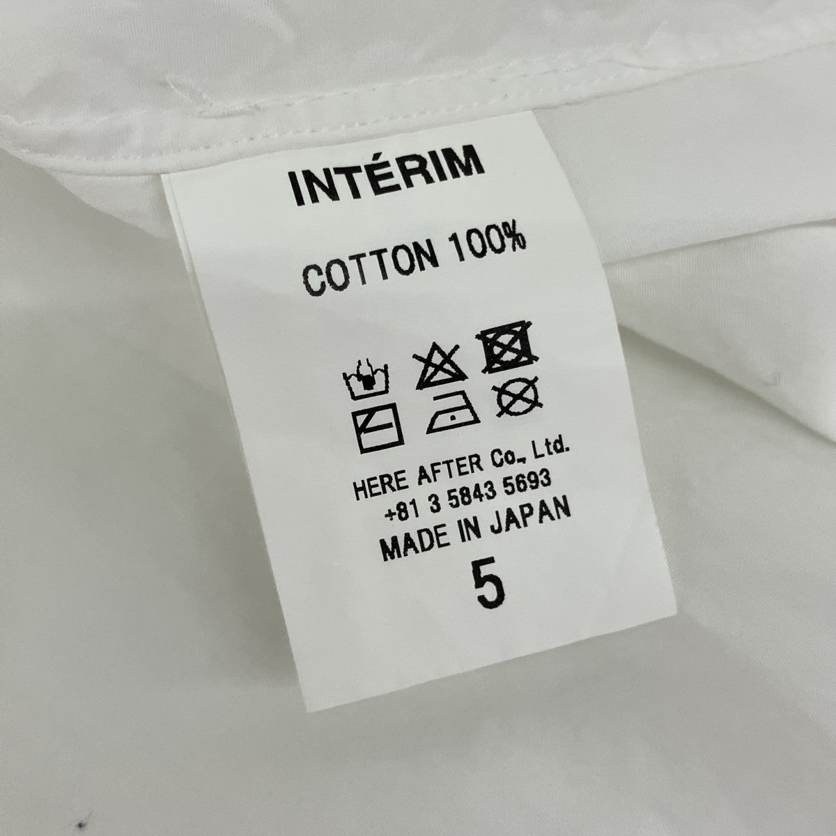長袖シャツ