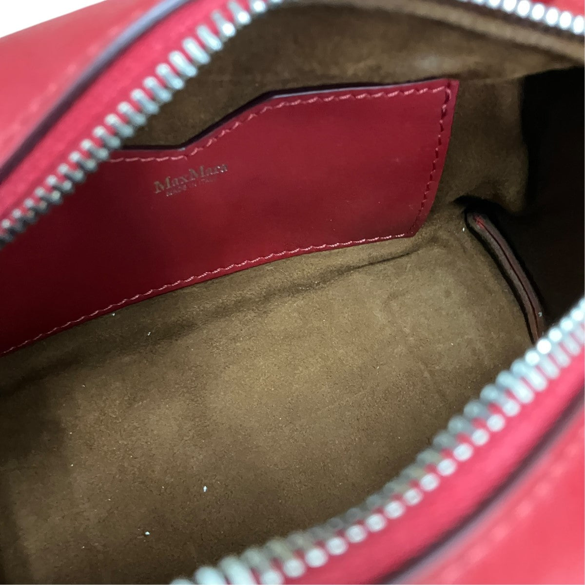 カーフレザーダブルハンドルスモールバッグ2WAYバッグ