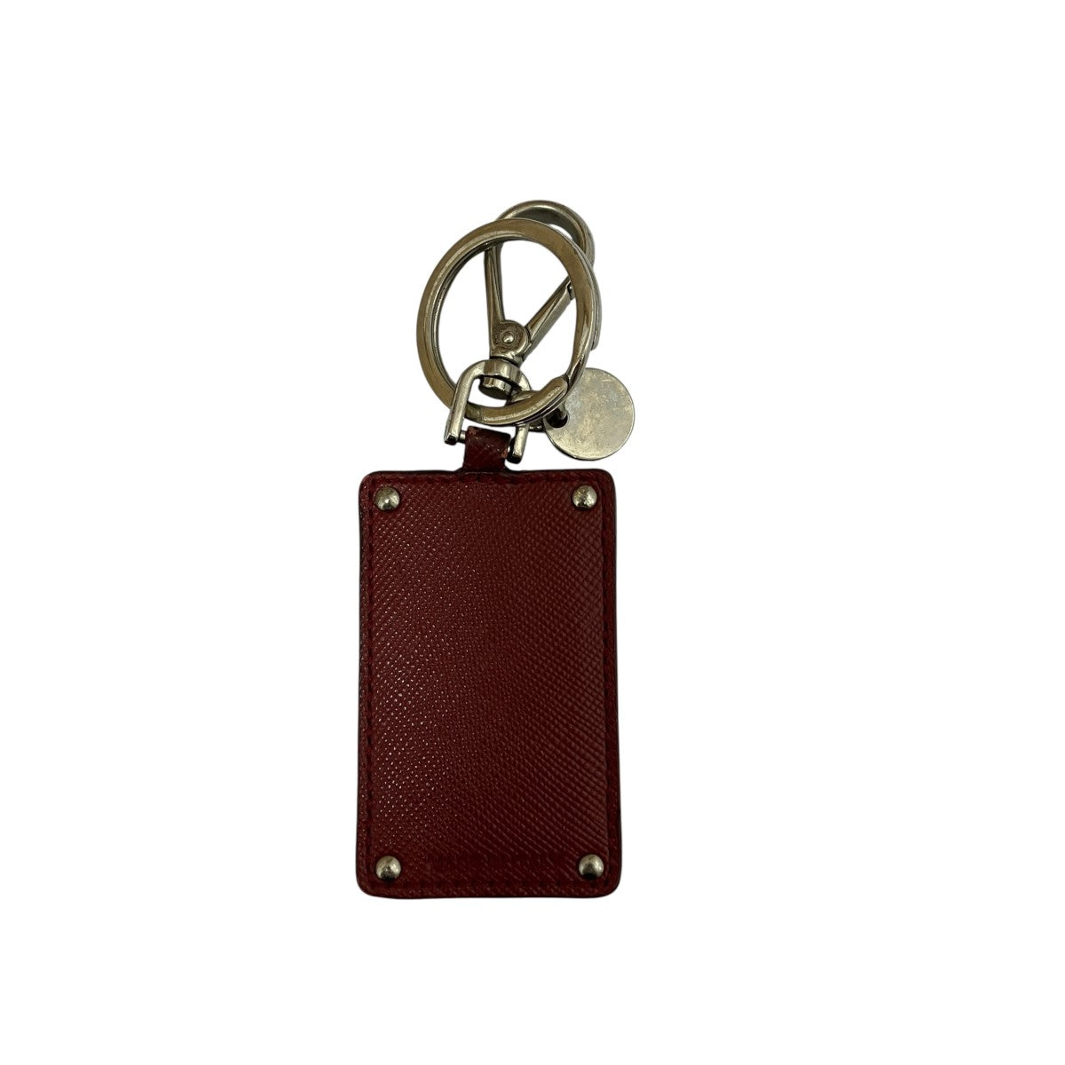 PRADA サフィアーノレザーキーリング 古着・中古-2枚目のアイテム画像