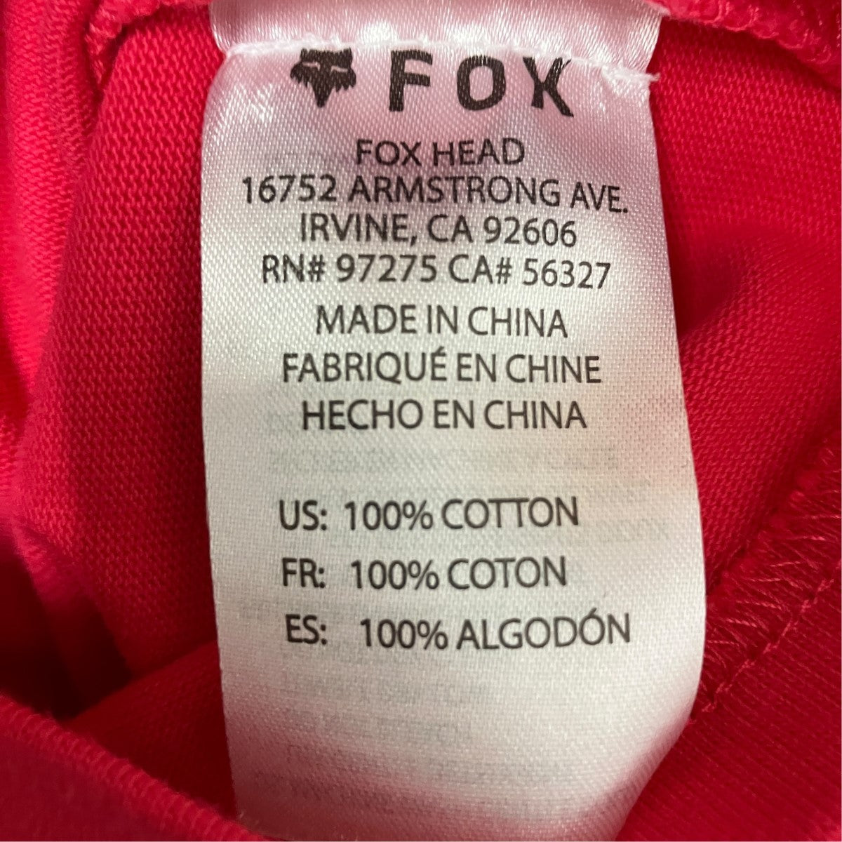 24AWFOX KK PERFORATED LS TEE刺しゅうロングスリーブTシャツ39634