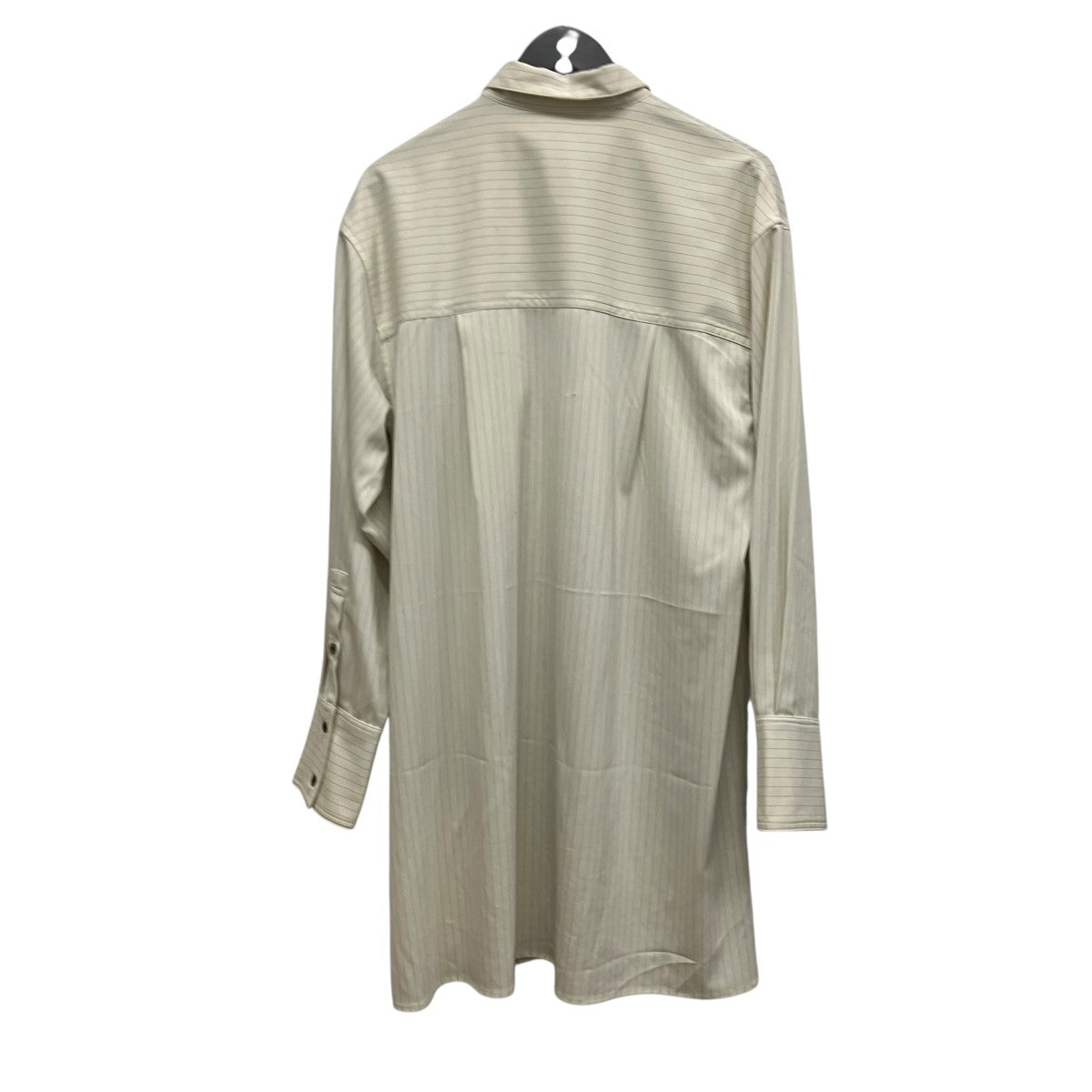 Layered Apron Shirtストライプロングスリーブシャツ31232315401