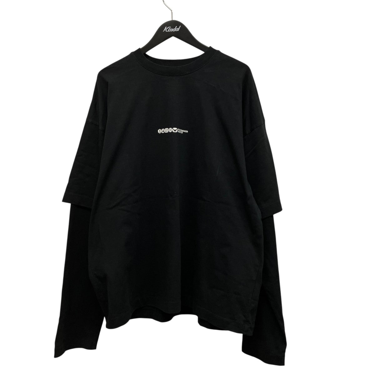 Peacemaker Painted Double Layer Boxy TshirtバックプリントレイヤードTシャツPCM1OT05NJE003099