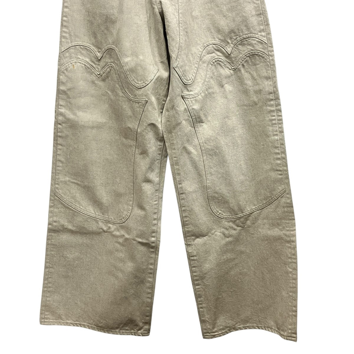 WESTERN DOUBLE KNEE PANTS WIDE CUTウエスタンデニムパンツ2541000409