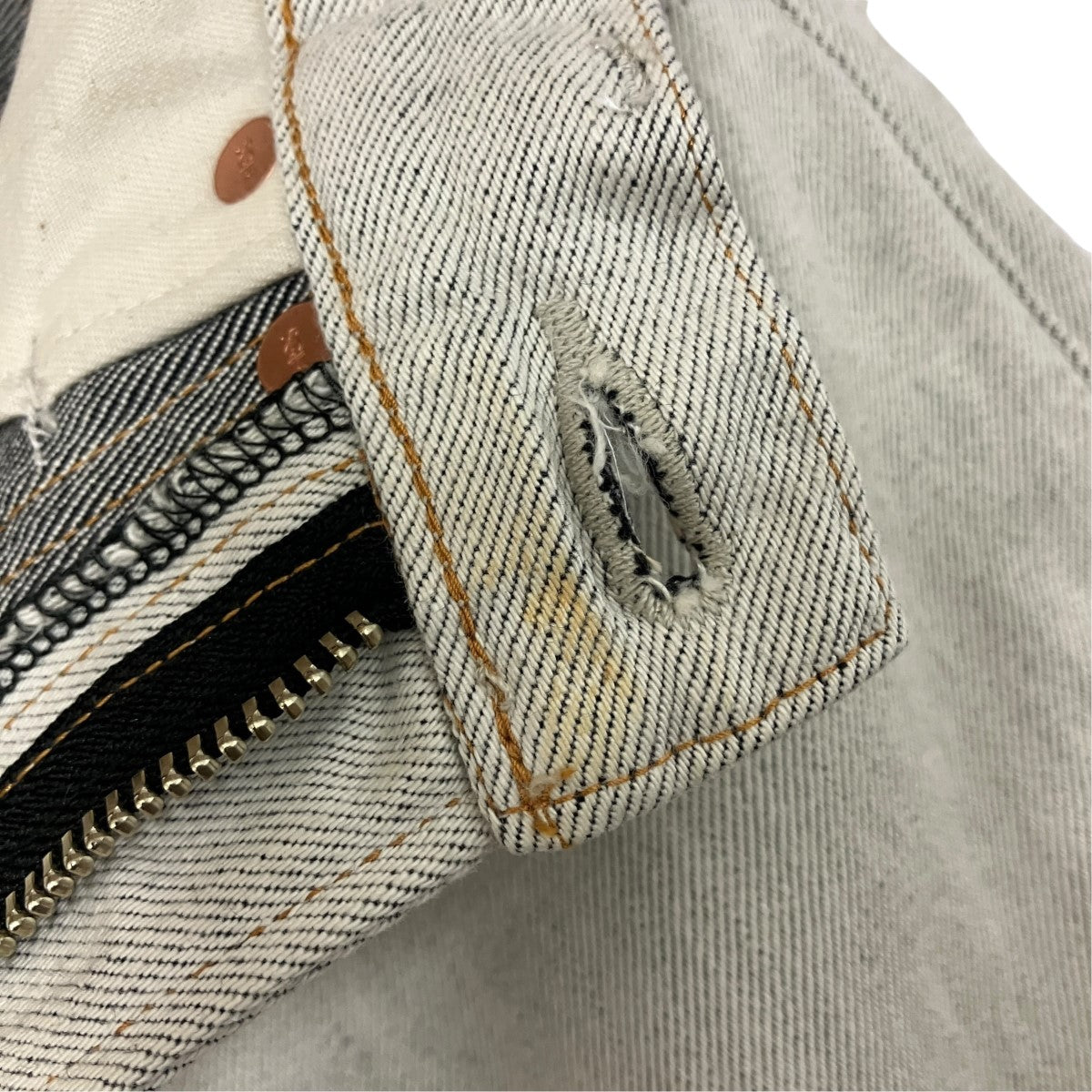 WESTERN DOUBLE KNEE PANTS WIDE CUTウエスタンデニムパンツ2541000409