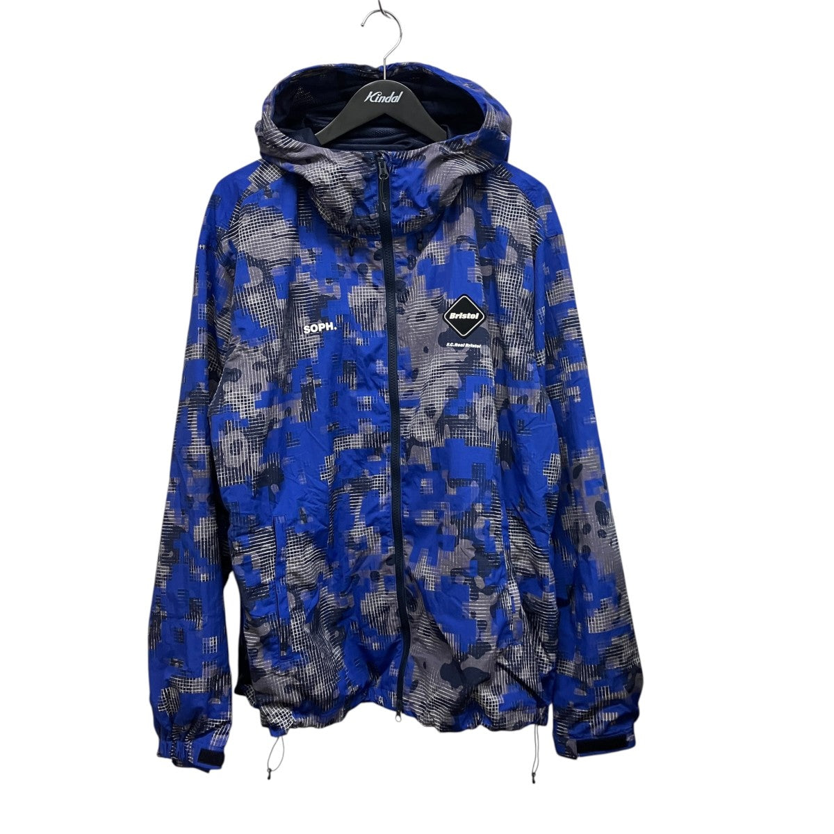 CAMOUFLAGE NYLON BLOUSONピクセルカモ柄ナイロンジャケットFCRB-260169