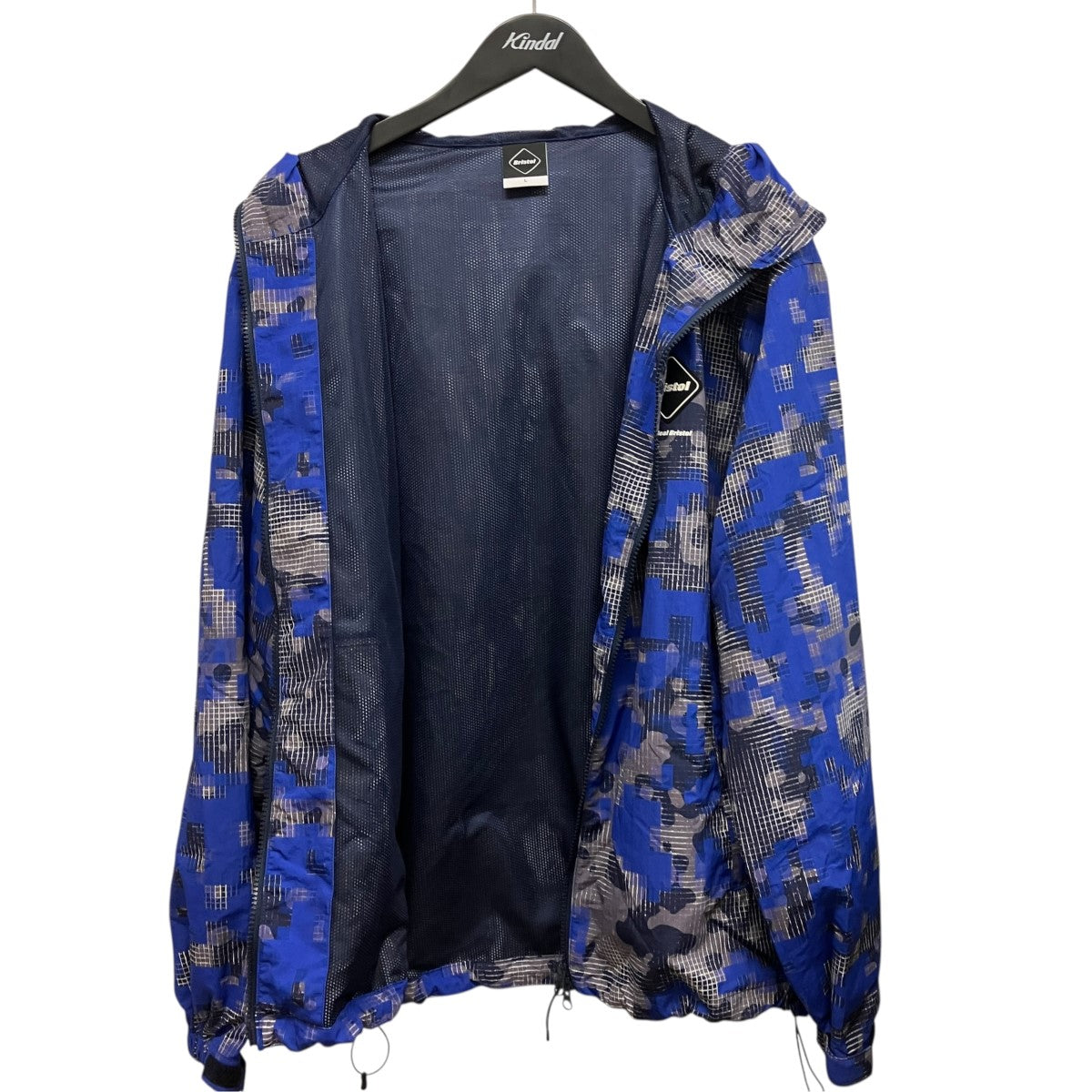 CAMOUFLAGE NYLON BLOUSONピクセルカモ柄ナイロンジャケットFCRB-260169