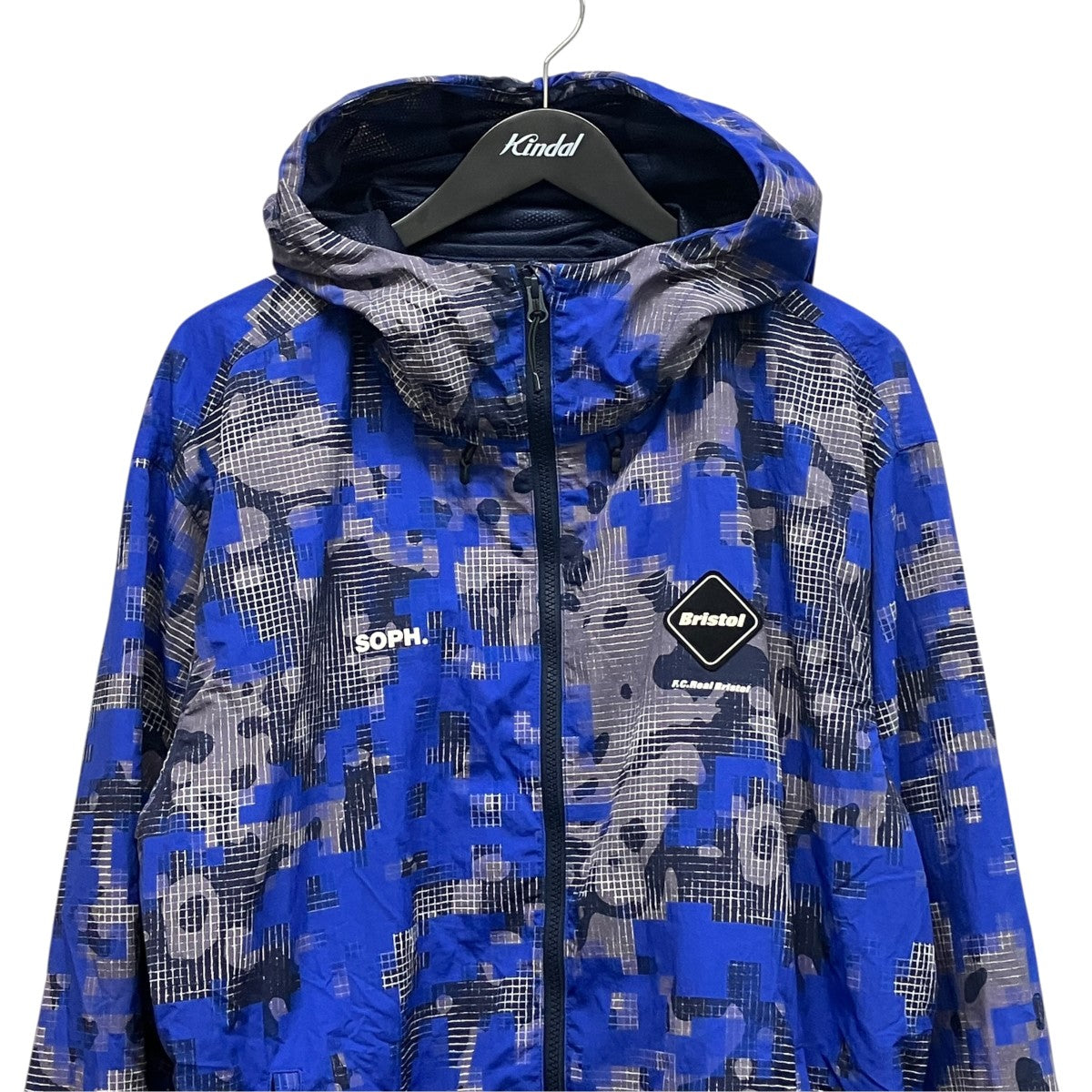 CAMOUFLAGE NYLON BLOUSONピクセルカモ柄ナイロンジャケットFCRB-260169