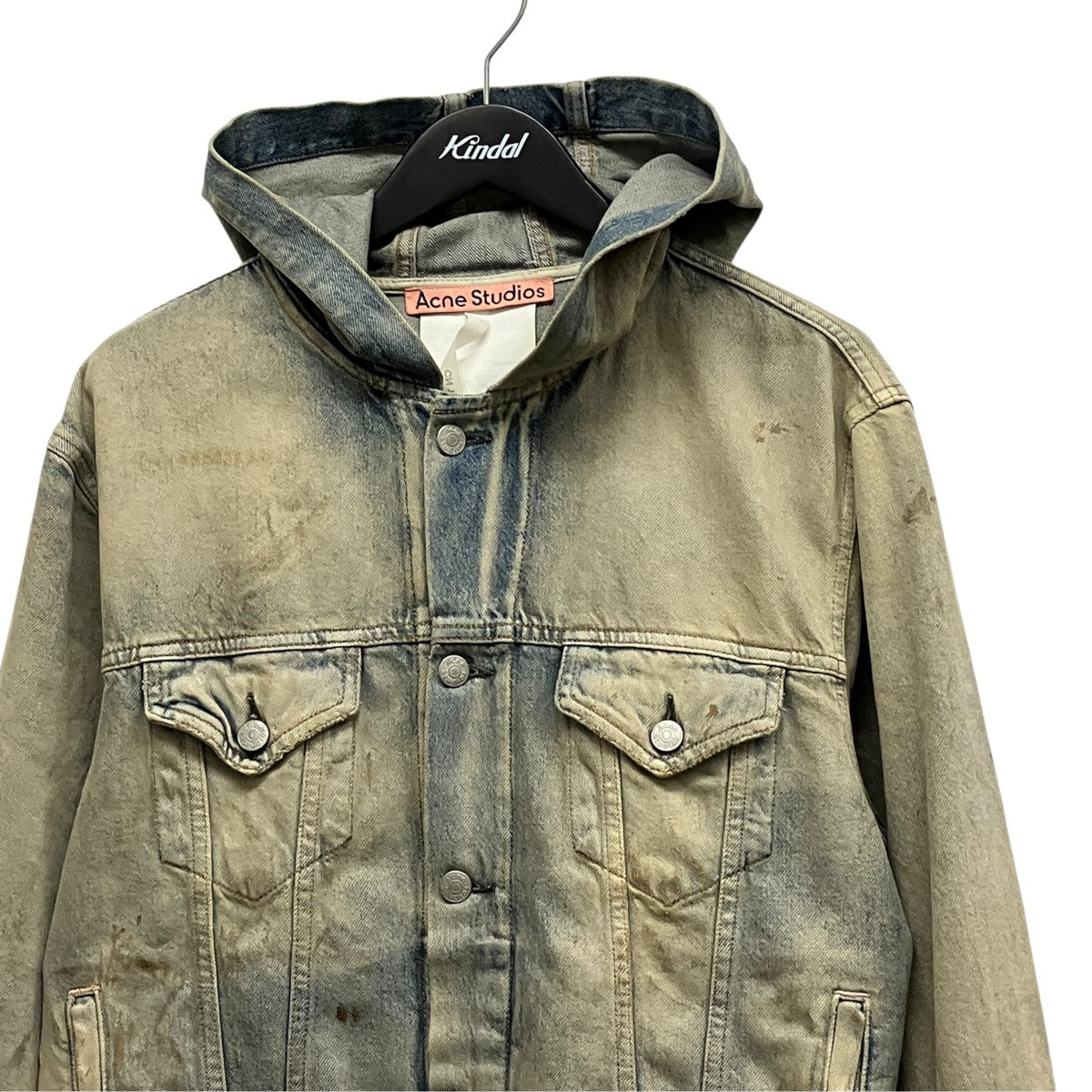ACNE STUDIOS Denim Hood JacketフーデッドデニムジャケットFK-UX-OUTW000083 古着・中古-3枚目のアイテム画像