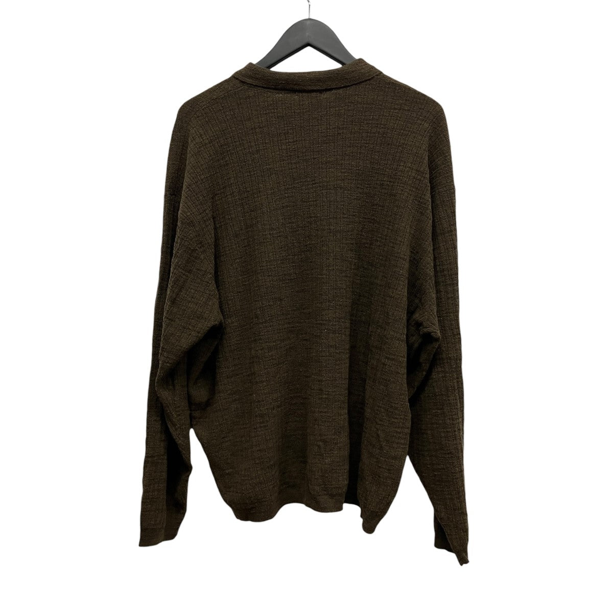 Crepe Knit Shirtニットシャツ2601-006