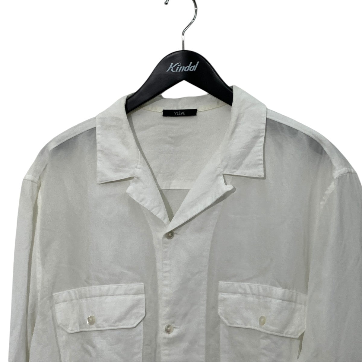 YLEVE COTTON RAMY BROAD SHブロードシャツ170-5150063 古着・中古-3枚目のアイテム画像