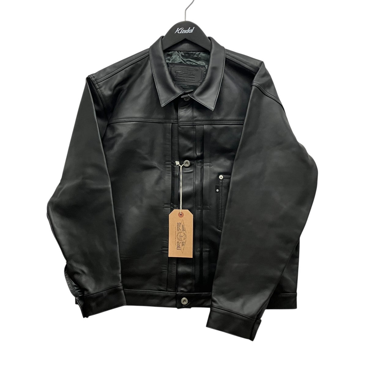 26SSTYPE ONE1942 T-BACK／Y．FUJIHARABLK1942 Tバックレザージャケット25221109