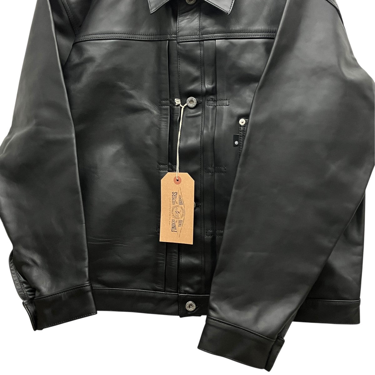 26SSTYPE ONE1942 T-BACK／Y．FUJIHARABLK1942 Tバックレザージャケット25221109