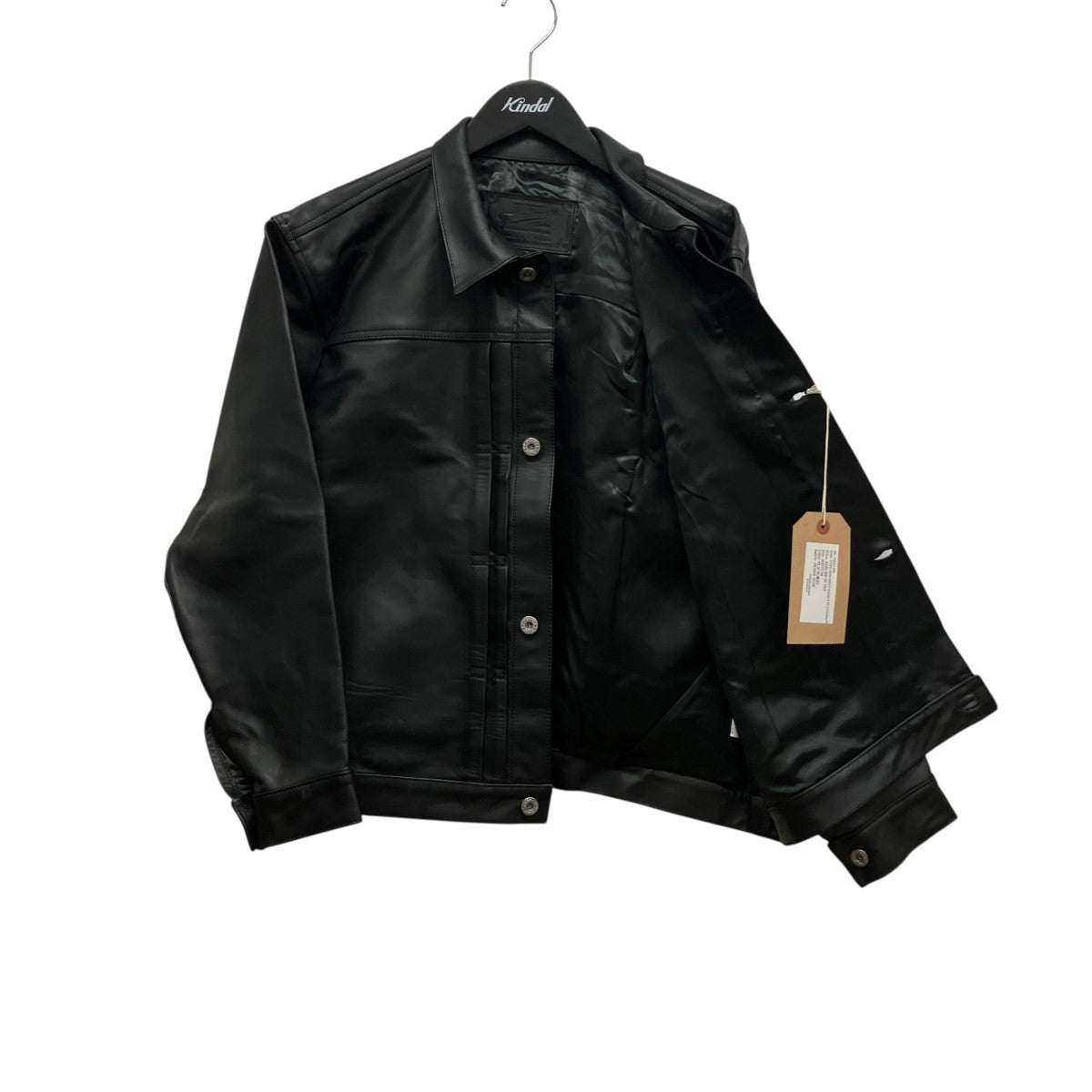 26SSTYPE ONE1942 T-BACK／Y．FUJIHARABLK1942 Tバックレザージャケット25221109