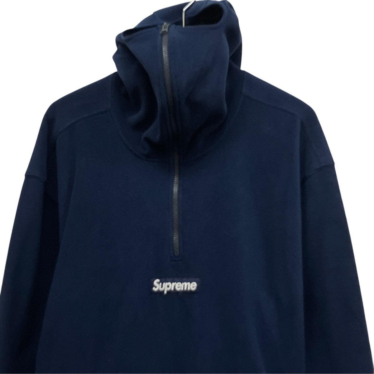 25AWPolartec Half Zip Pulloverハーフジップロゴフリースパーカー
