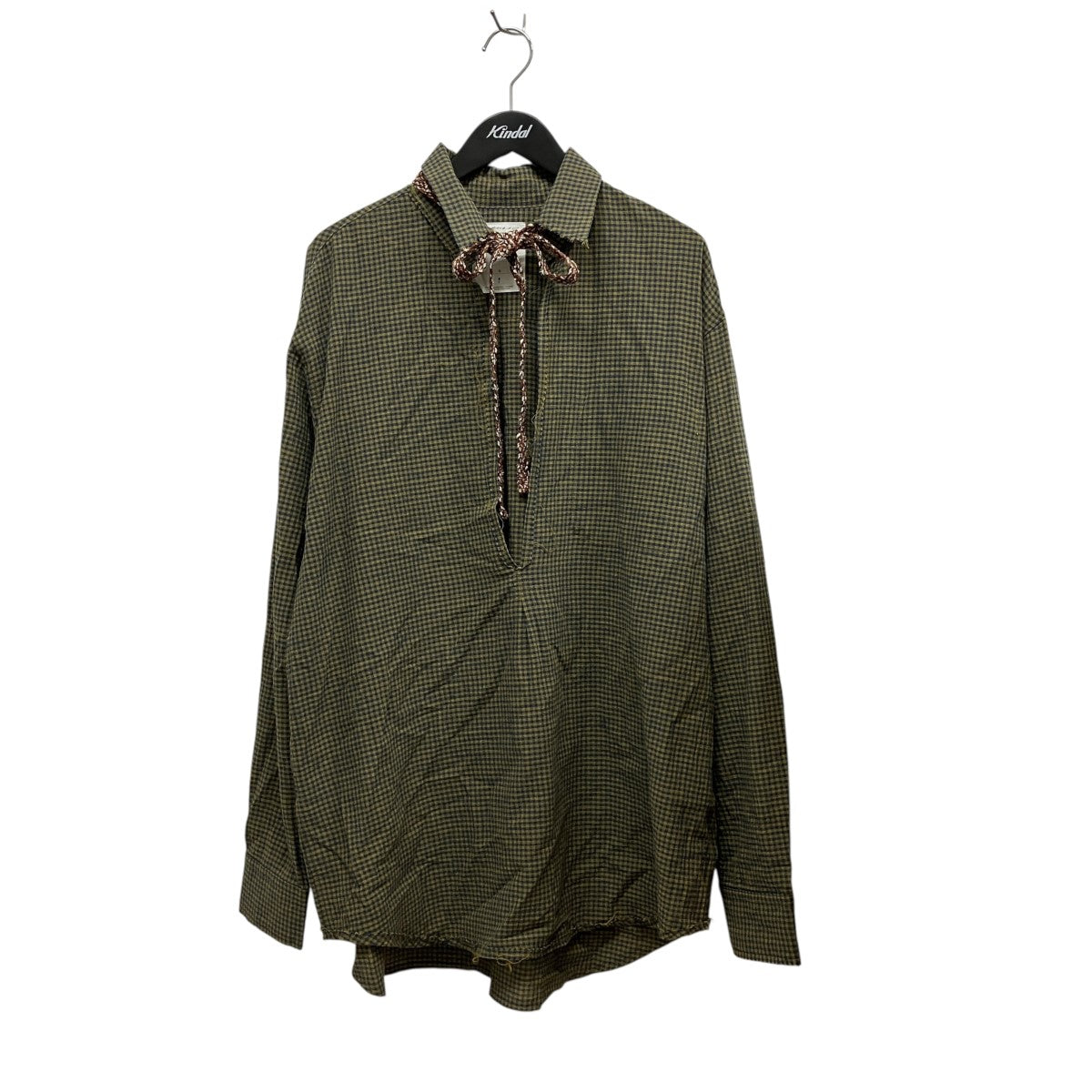 Pull Over Shirtチェック柄プルオーバーシャツB-007-S02B
