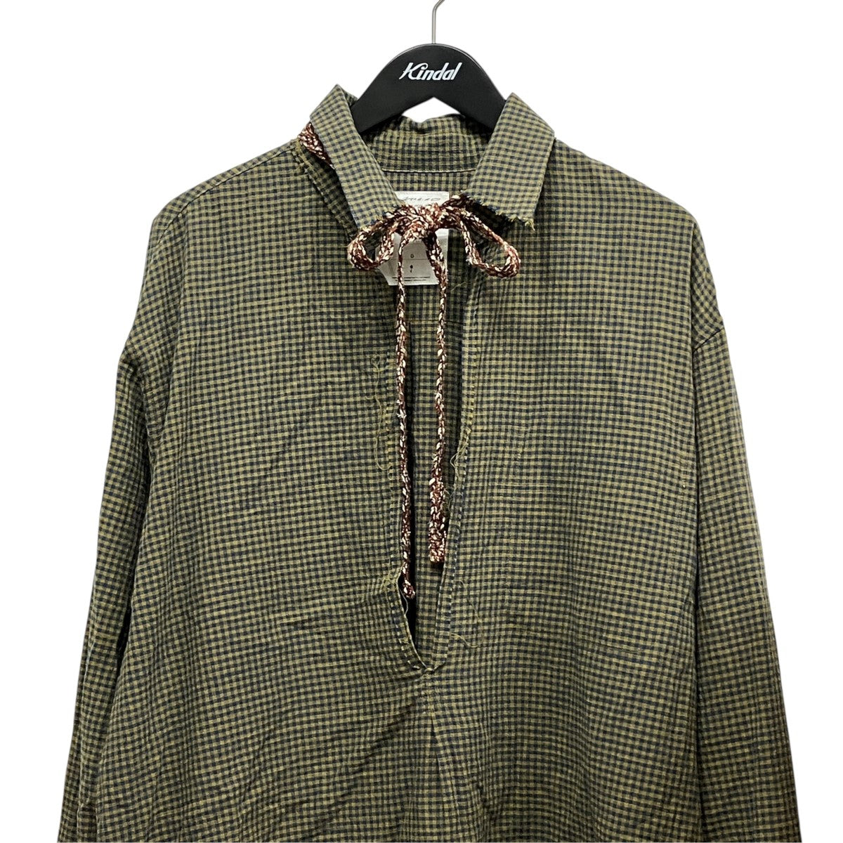 Pull Over Shirtチェック柄プルオーバーシャツB-007-S02B