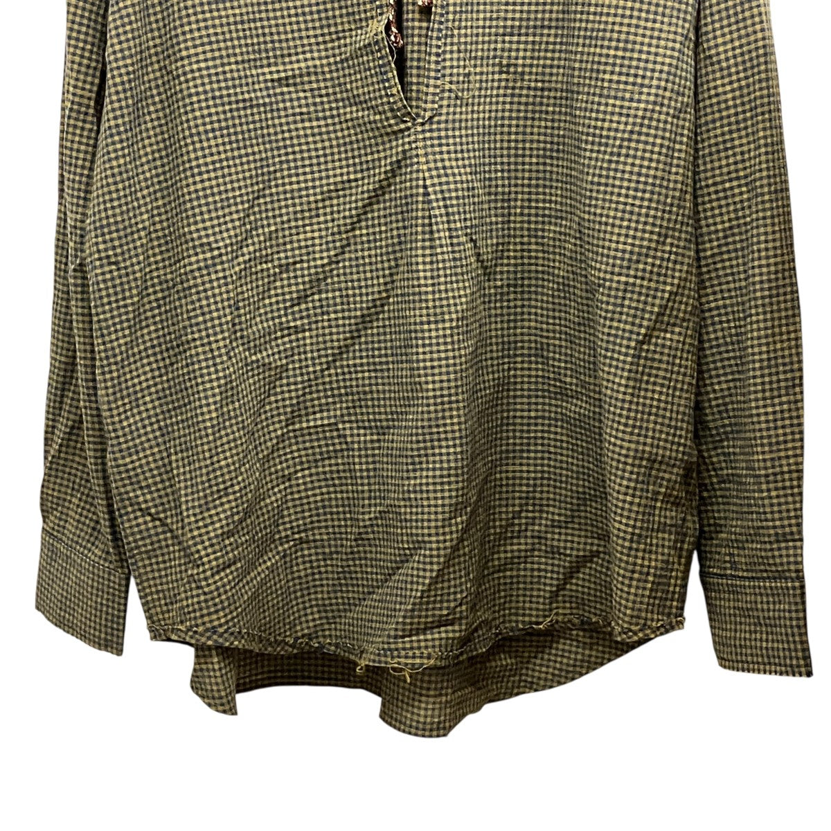 Pull Over Shirtチェック柄プルオーバーシャツB-007-S02B
