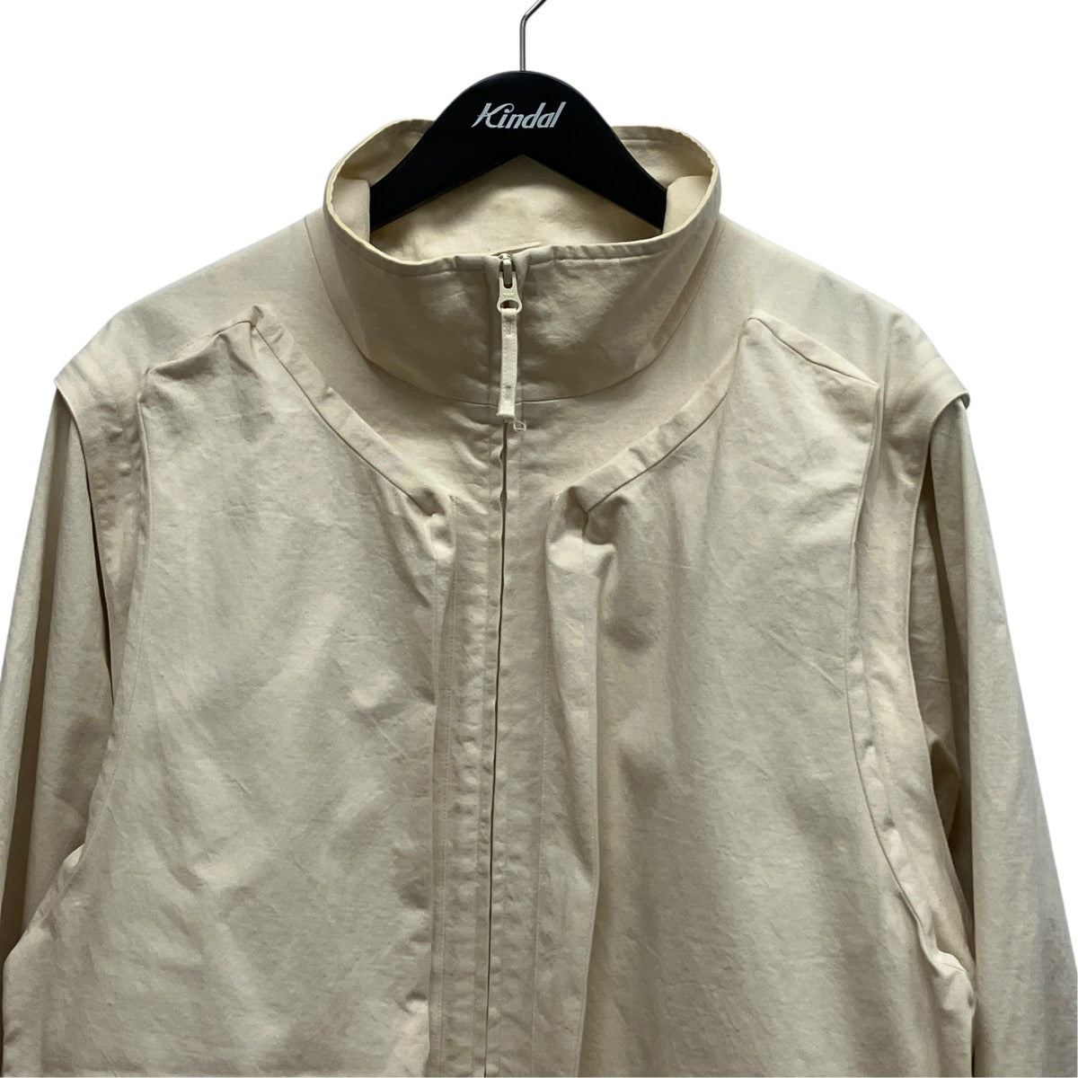 DETACHABLE OVER JACKETスタンドカラーZIP UPジャケットST.736