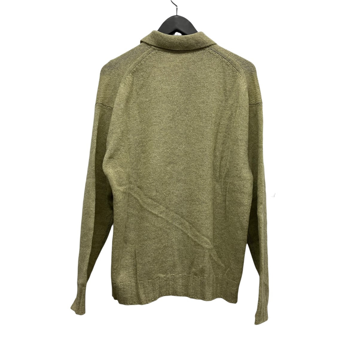 23AWSHETLAND WOOL CASHMERE KNIT CARDIGANカシミヤ混ニットカーディガンA23AC01SC