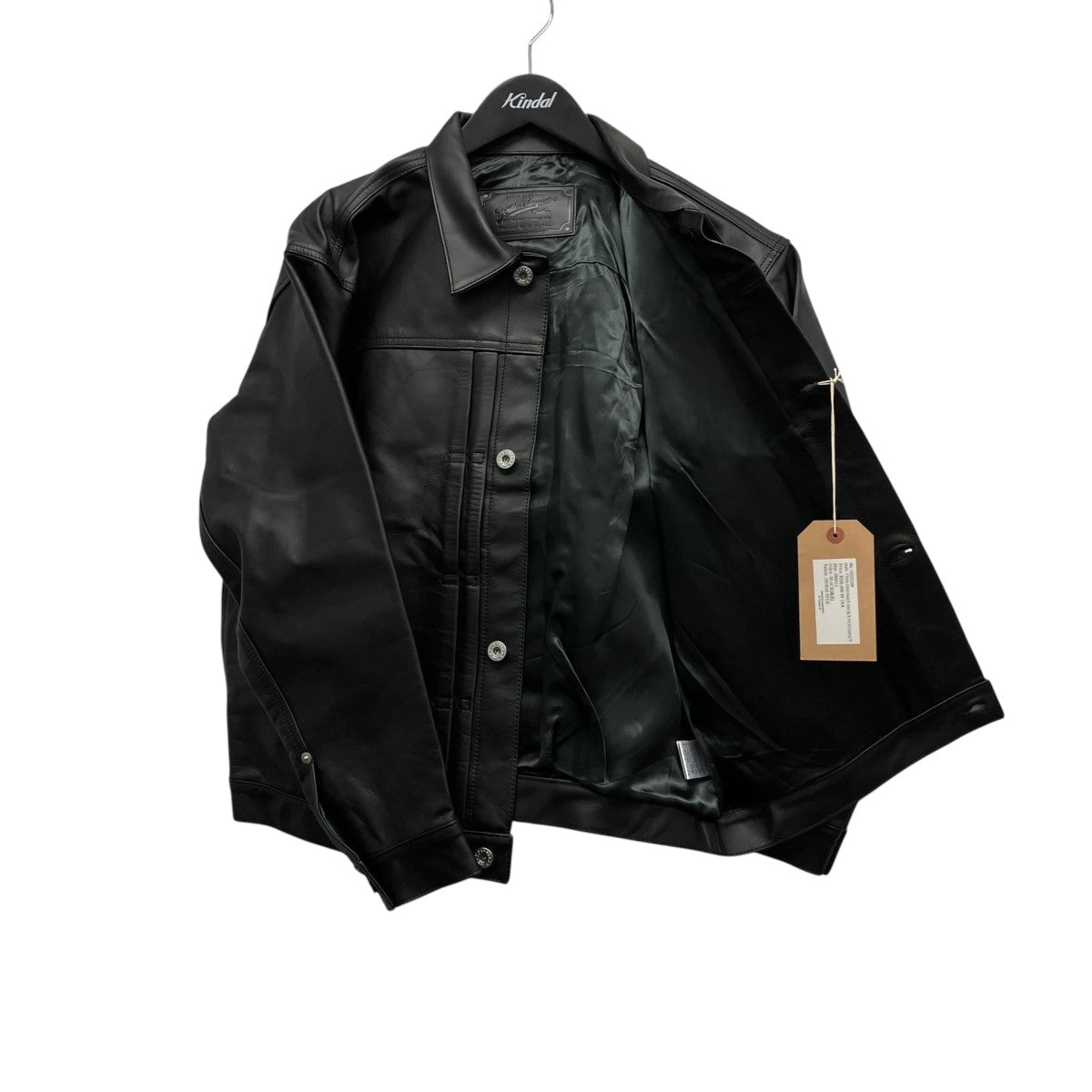 26SSTYPE ONE1942 T-BACK／Y．FUJIHARABLK1942 Tバックレザージャケット25221109