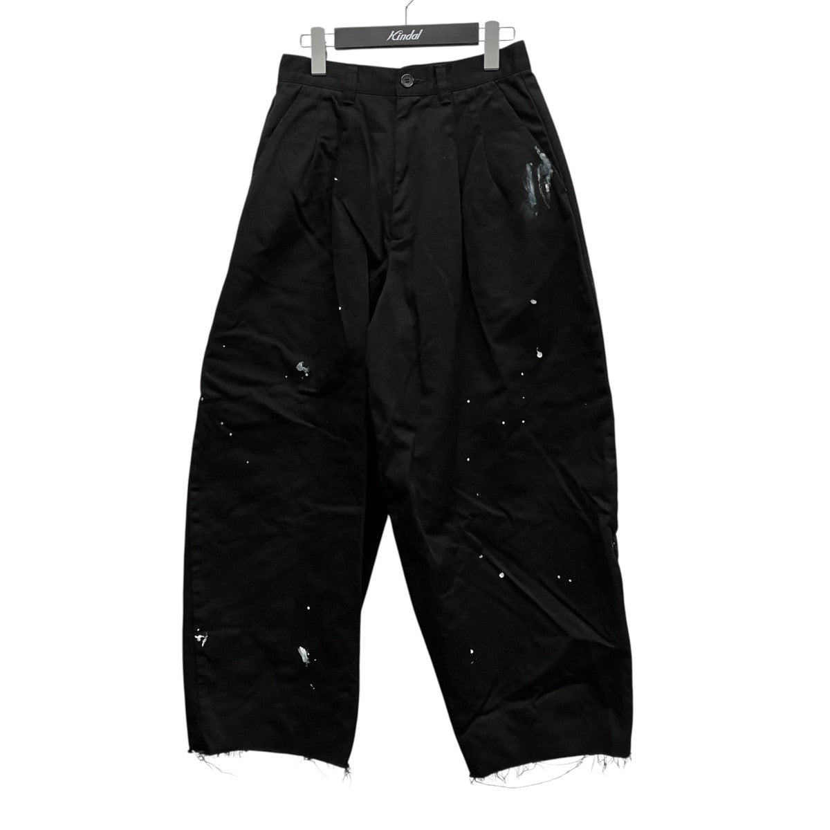 23SSTWO TUCK CROPPED PANTSペインテッドクロップドパンツKL714