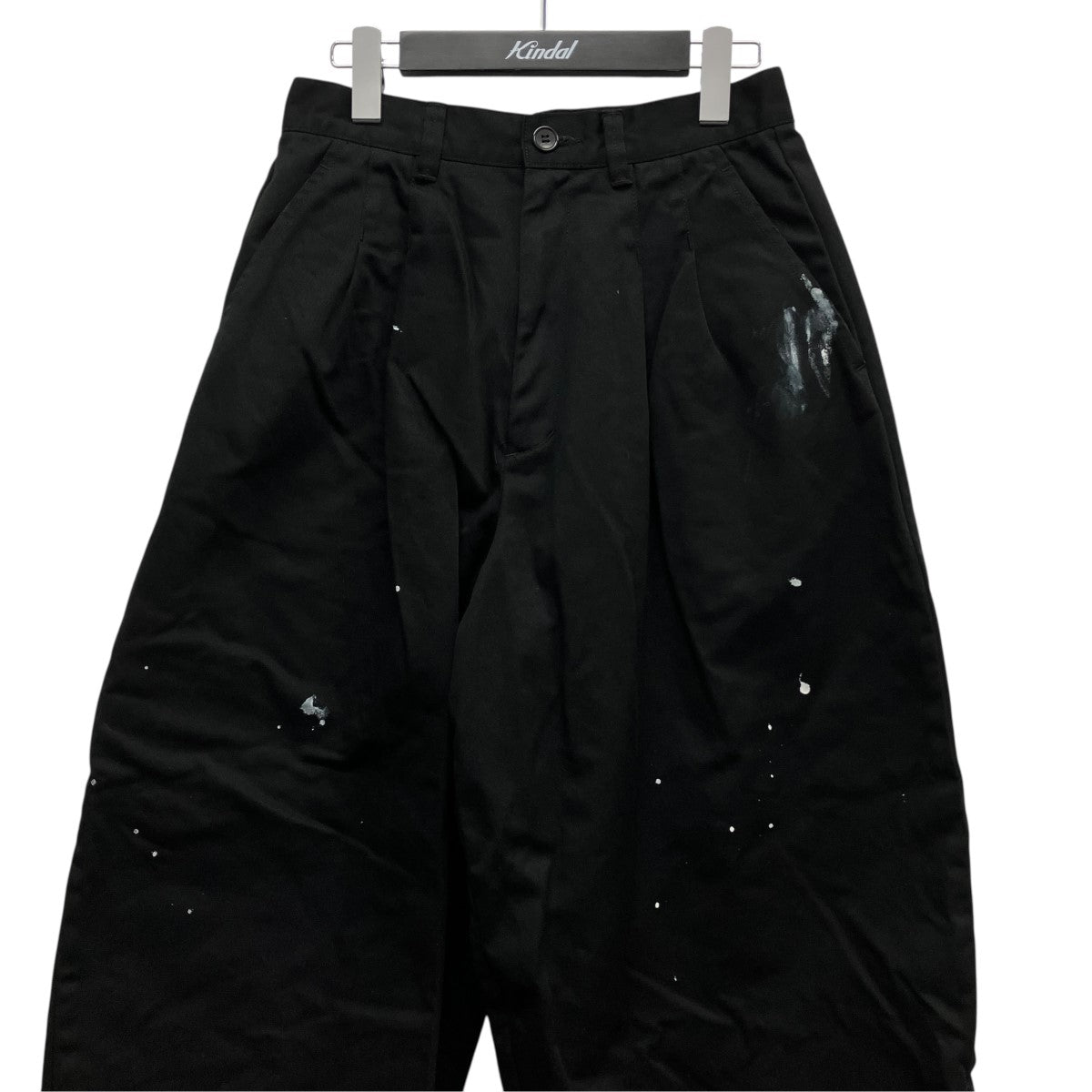 23SSTWO TUCK CROPPED PANTSペインテッドクロップドパンツKL714