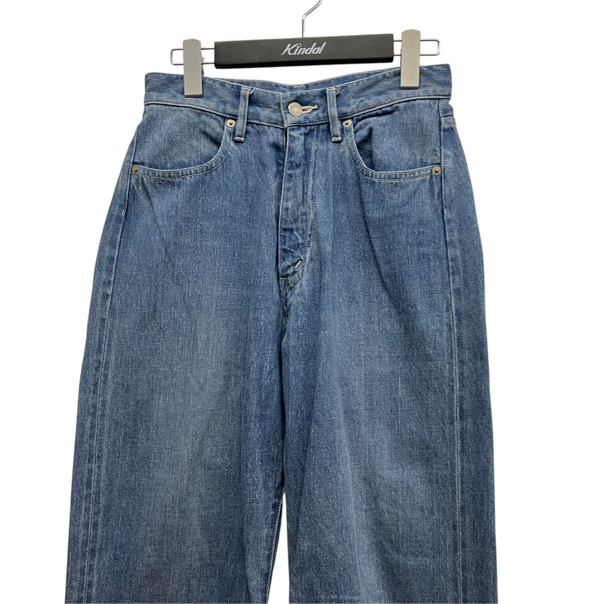 24SSSELVEDGE FADED LIGHT DENIM PANTSデニムパンツA24SP06DE
