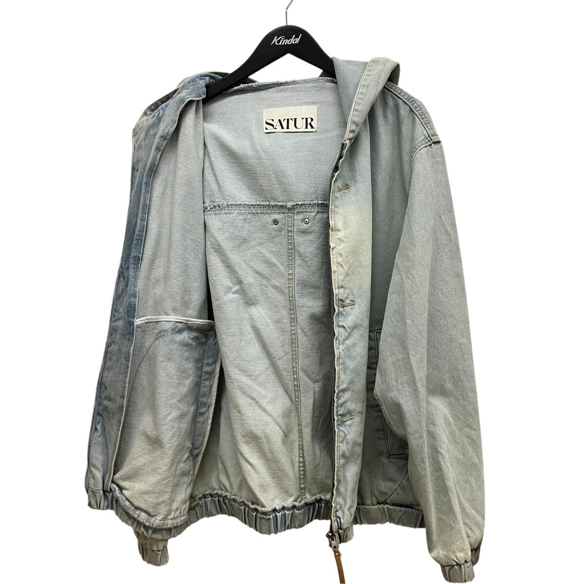 Teo Denim Blouson JacketジップアップフーデッドデニムジャケットSA261UDJ02