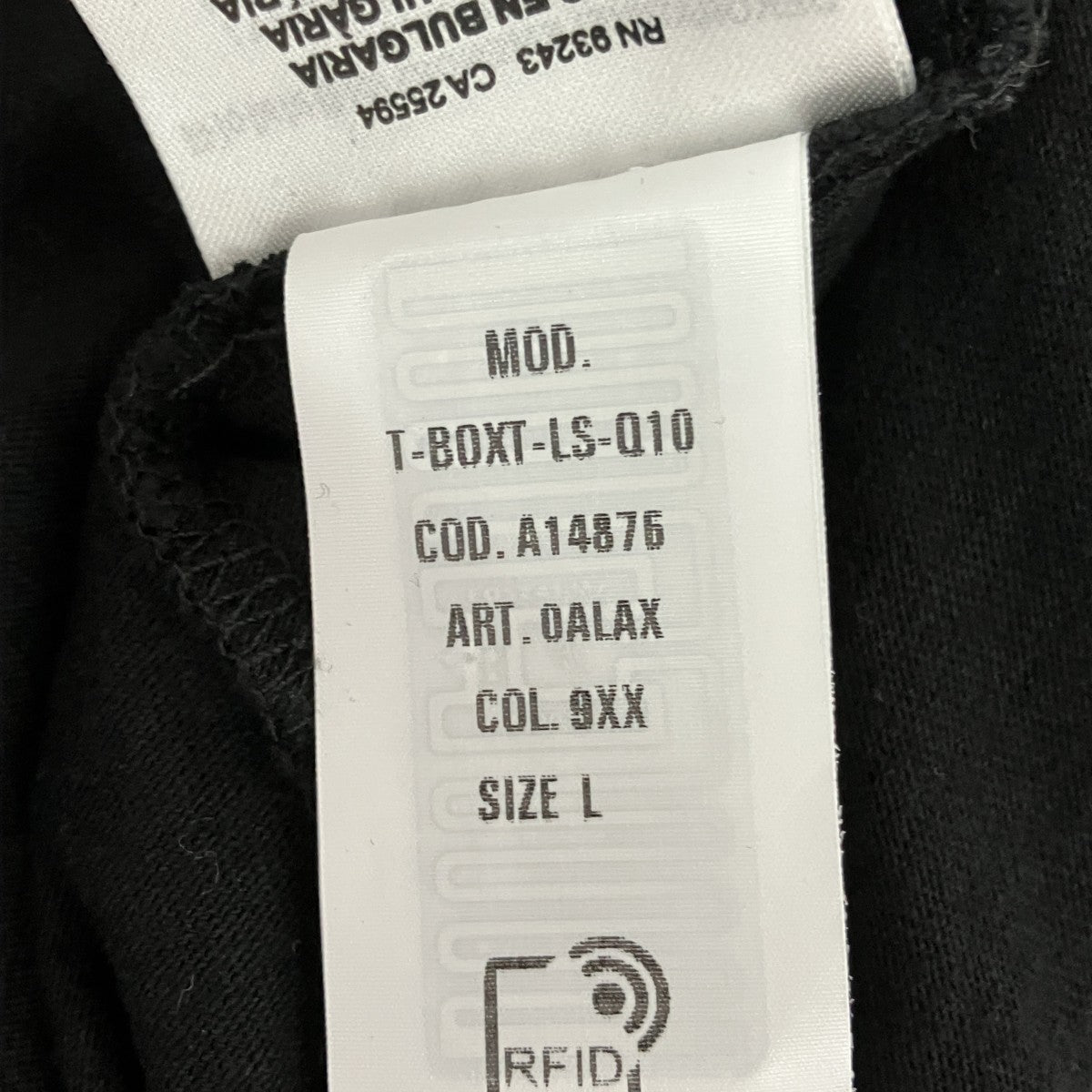 DIESEL T-BOXT-LS-Q10プリントロングスリーブTシャツシャツA14876 古着・中古-5枚目のアイテム画像