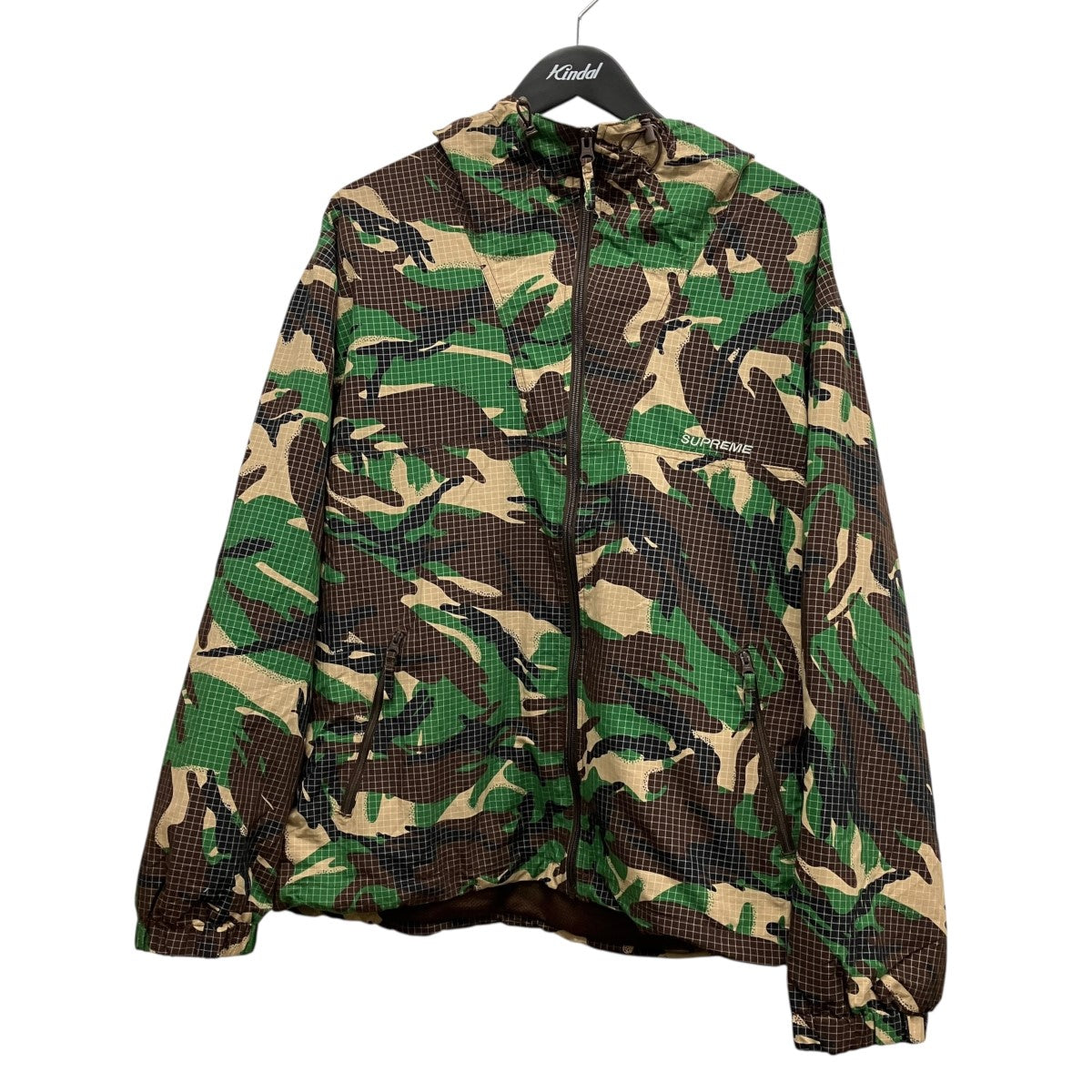 21AWSupport Unit Nylon Ripstop Jacket  Camoカモ柄ジップアップジャケット