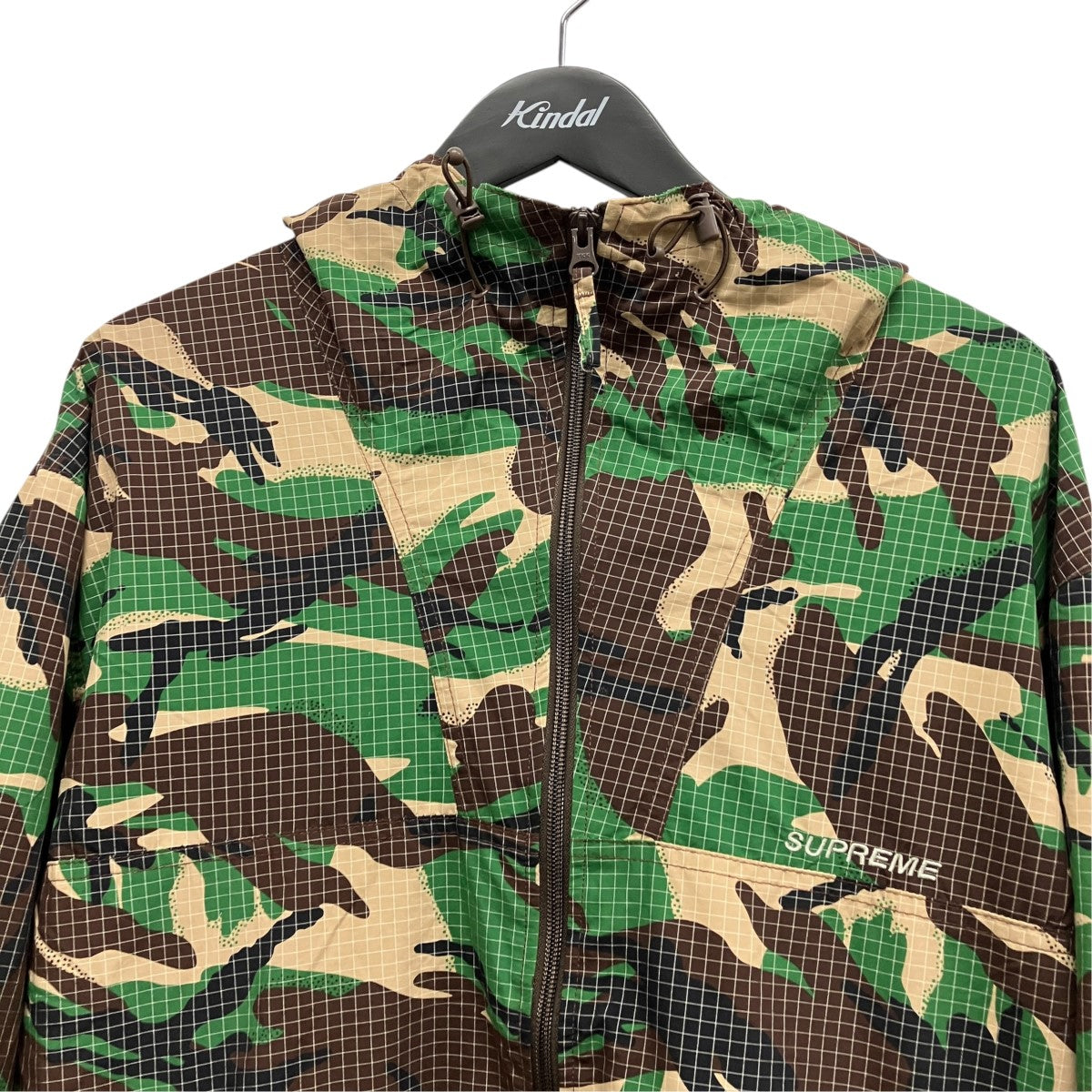 21AWSupport Unit Nylon Ripstop Jacket  Camoカモ柄ジップアップジャケット