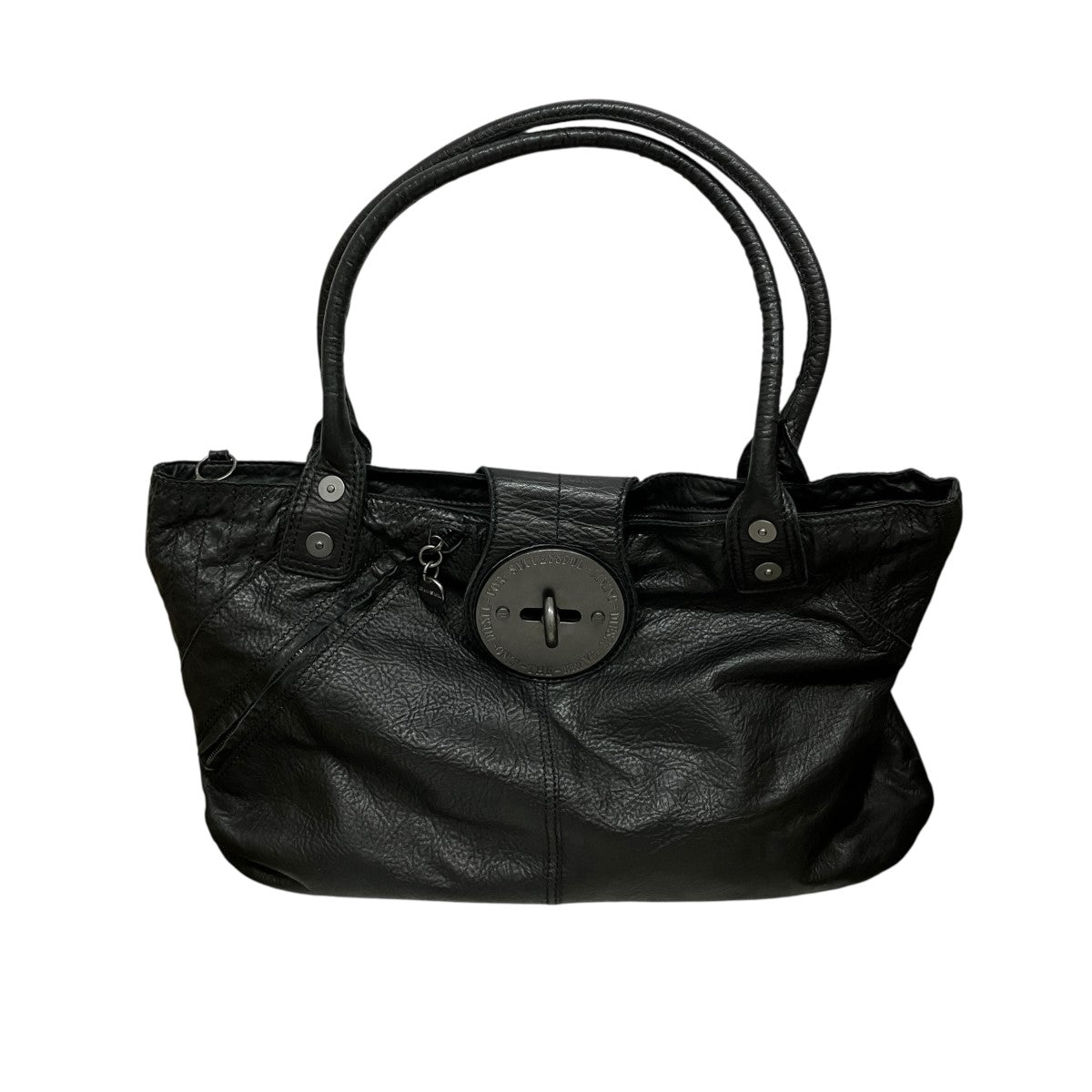 DIESEL レザートートバッグ 古着・中古-1枚目のアイテム画像