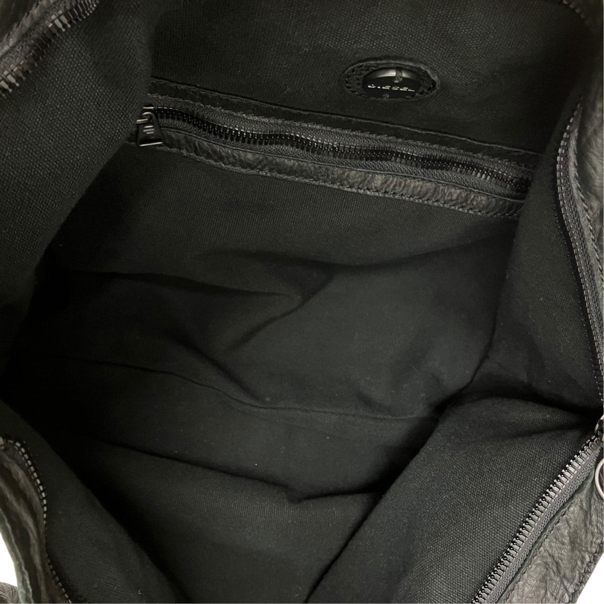 DIESEL レザートートバッグ 古着・中古-5枚目のアイテム画像