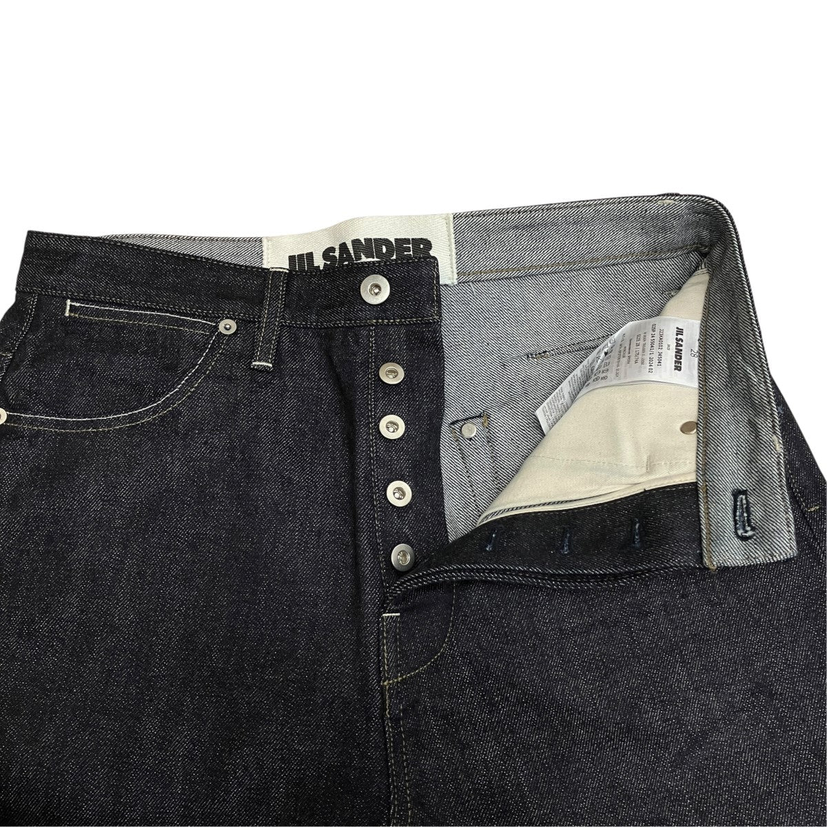 WORDROBE Relaxed Fit DenimボタンフライデニムパンツJ23KA0102