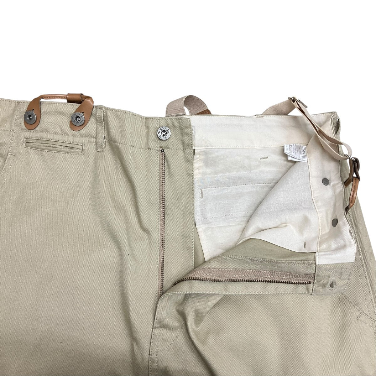 Rhodo lirioN(ロドリリオン) ARMY CHINOS SUSPENDERS PANTサスペンダー