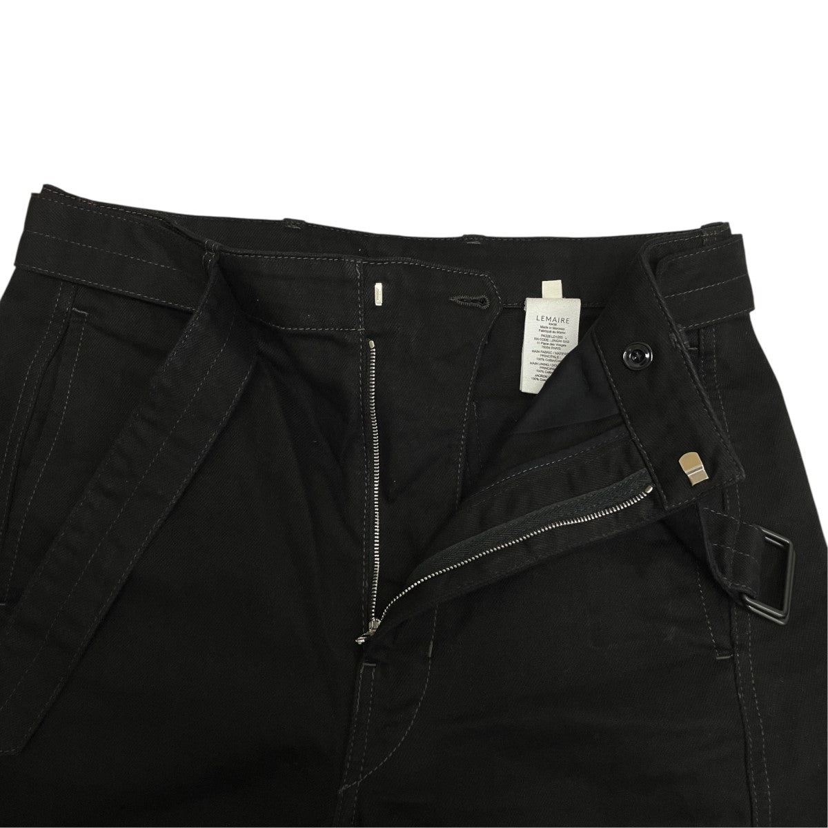 TWISTED BELTED PANTSツイストベルテッドデニムパンツPA326 LD1055