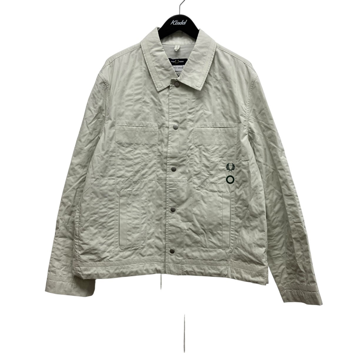 Empty Quilt Shirtロゴ刺しゅうスナップボタンシャツSM2117