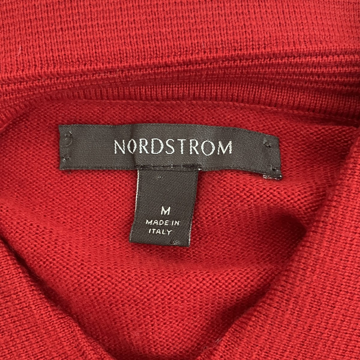 ニットポロシャツ