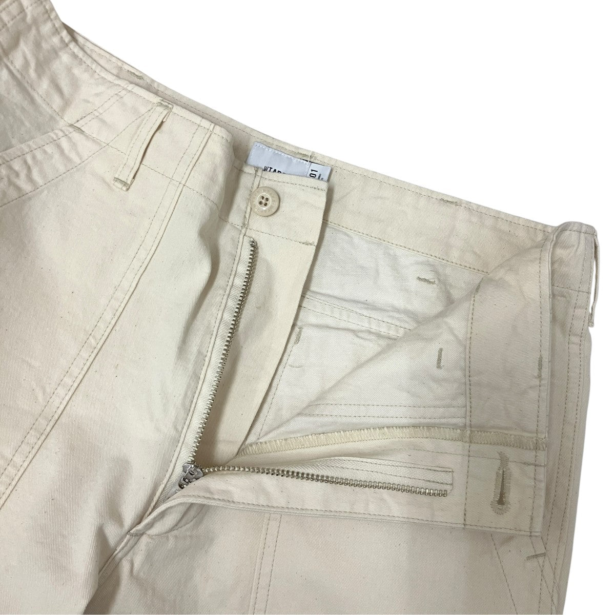 26AWWRKT2001   TROUSERS   COTTON． TWILLワンウォッシュ加工ユーティリティトラウザーズ