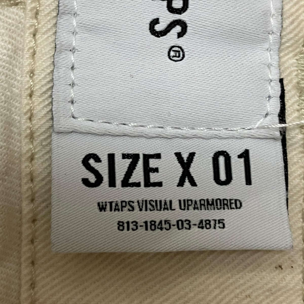 26AWWRKT2001   TROUSERS   COTTON． TWILLワンウォッシュ加工ユーティリティトラウザーズ