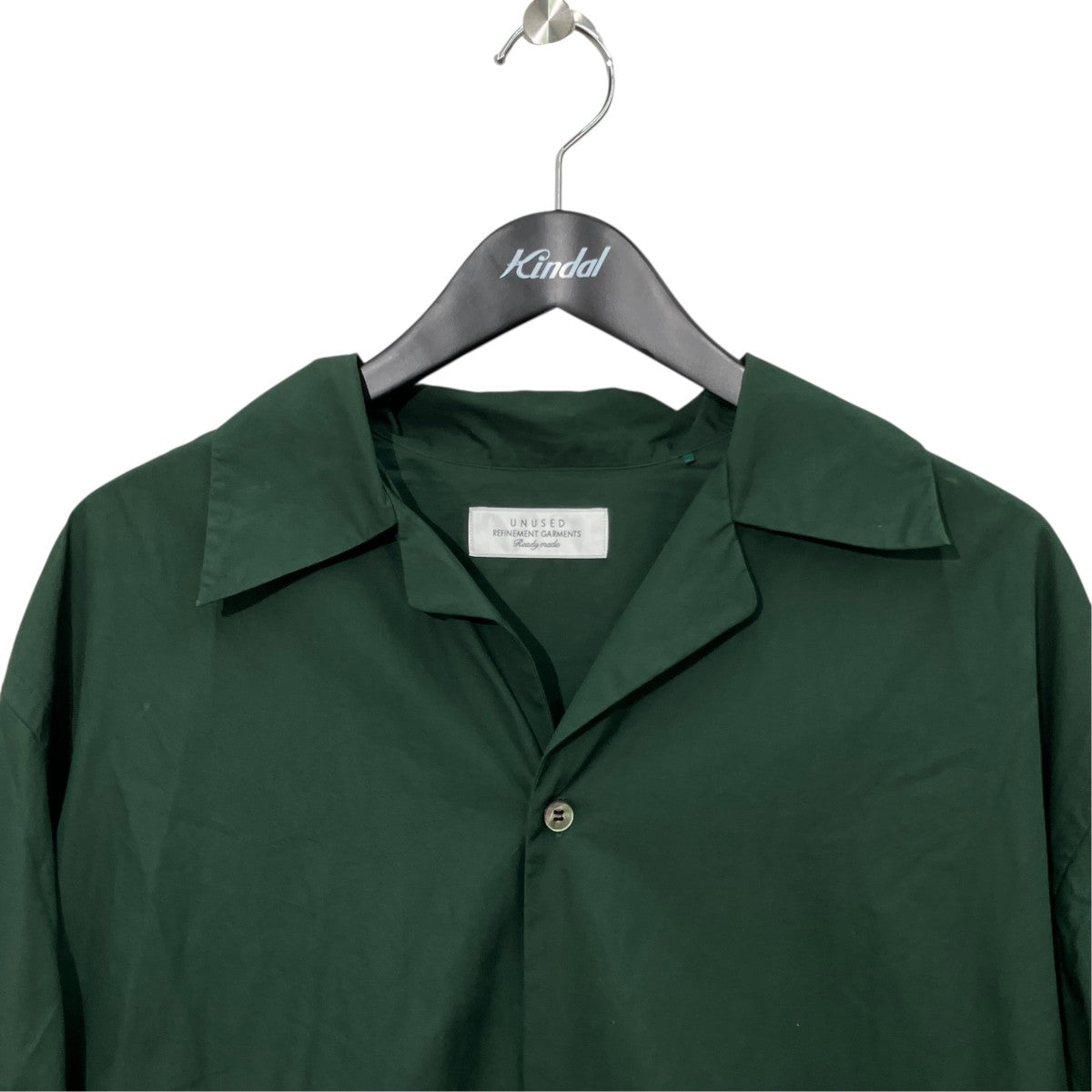 UNUSED OPEN COLLAR SHIRTオープンカラーシャツUS1083 古着・中古-3枚目のアイテム画像
