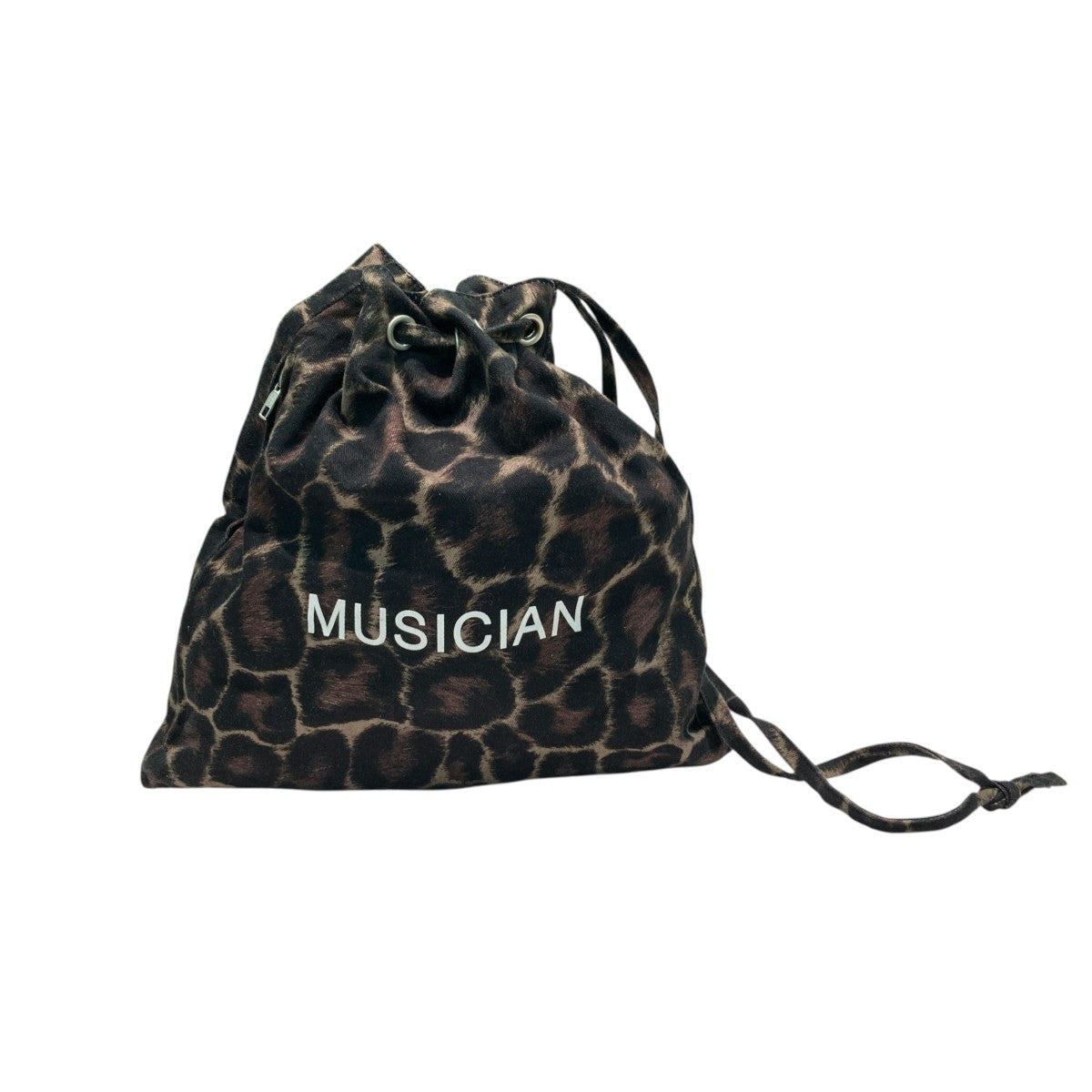 23SSLEOPARD DRAWSTRING BAGレオパードドローストリングバッグ2123-925