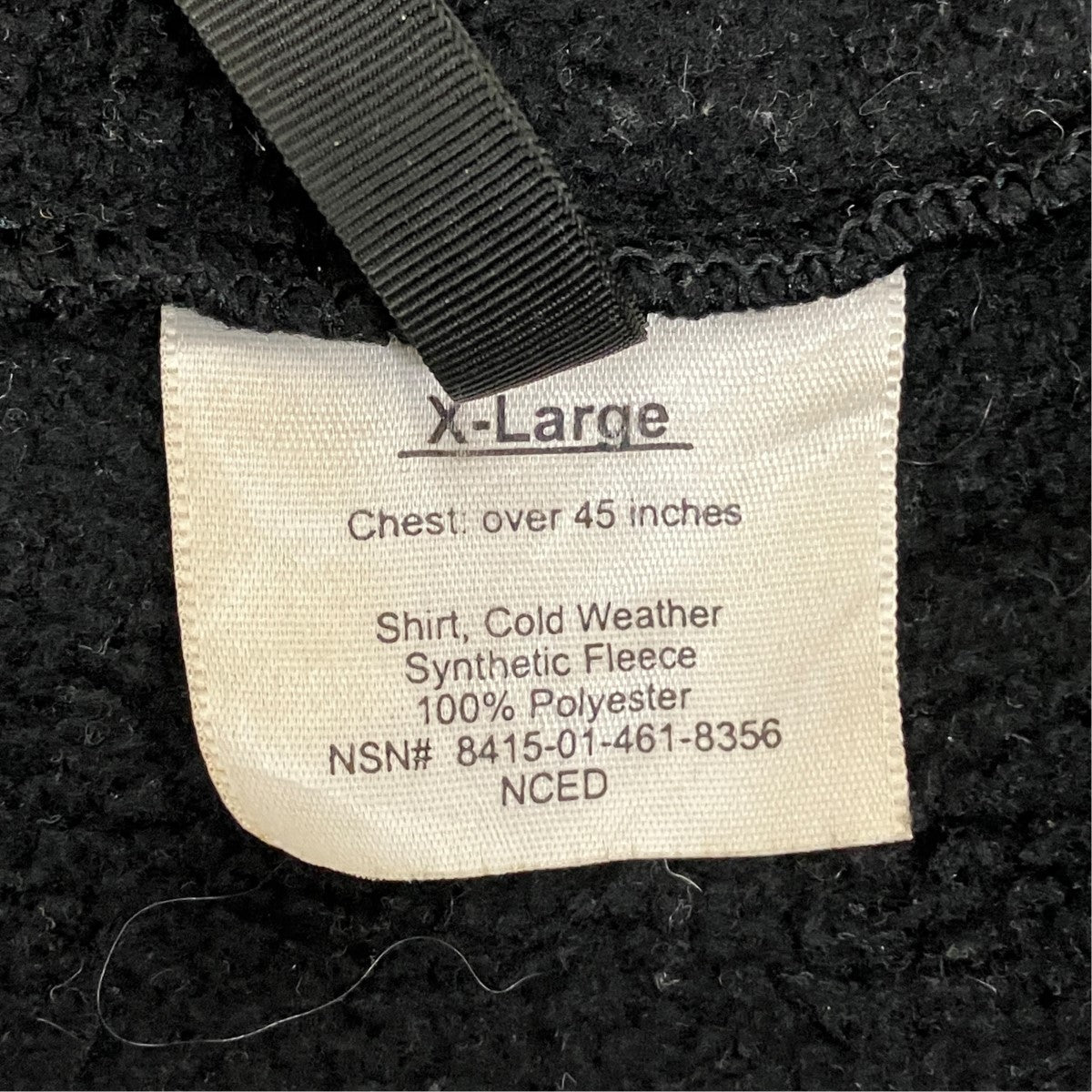 POLARTEC ボア切り替えナイロンジップアップジャケット8415-01-461-8356 古着・中古-7枚目のアイテム画像