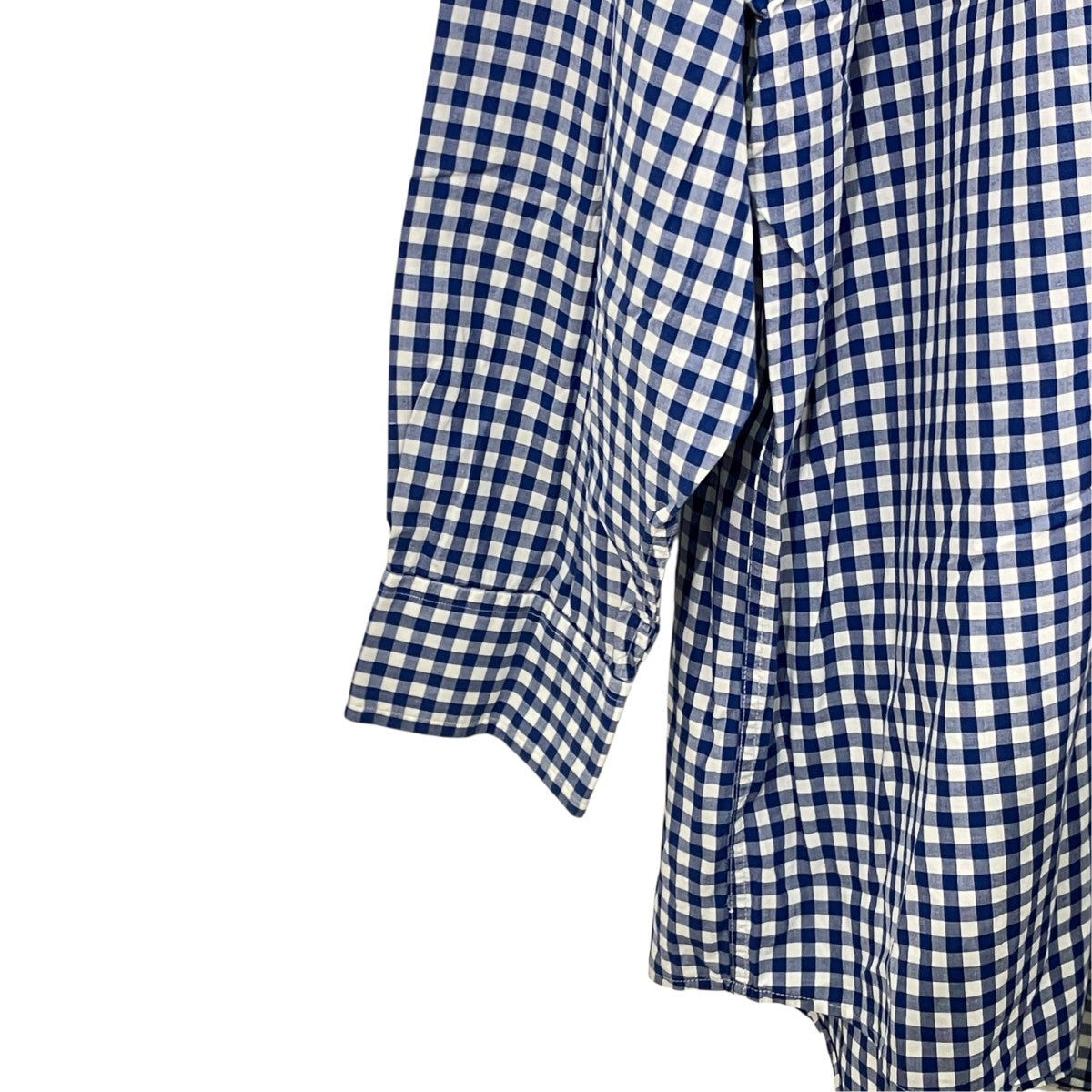 BROOKS BROTHERS ギンガムチェックロングスリーブシャツ 古着・中古-4枚目のアイテム画像