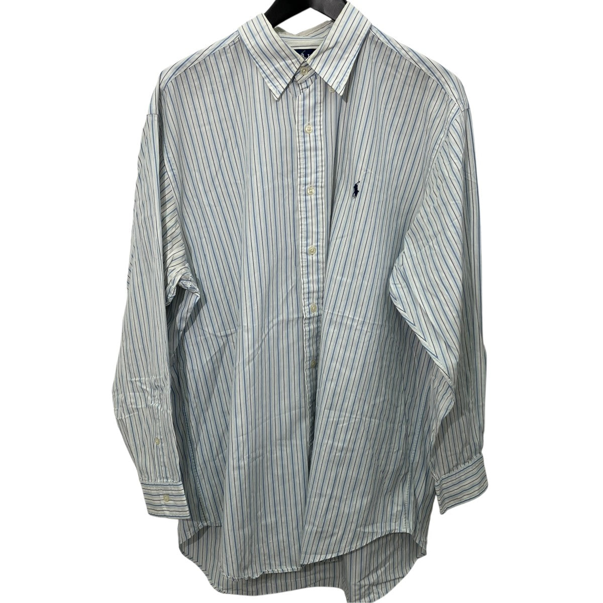 RALPH LAUREN ストライプロングスリーブシャツ 古着・中古-1枚目のアイテム画像