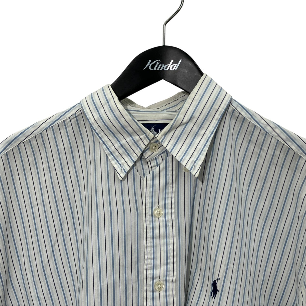 RALPH LAUREN ストライプロングスリーブシャツ 古着・中古-3枚目のアイテム画像