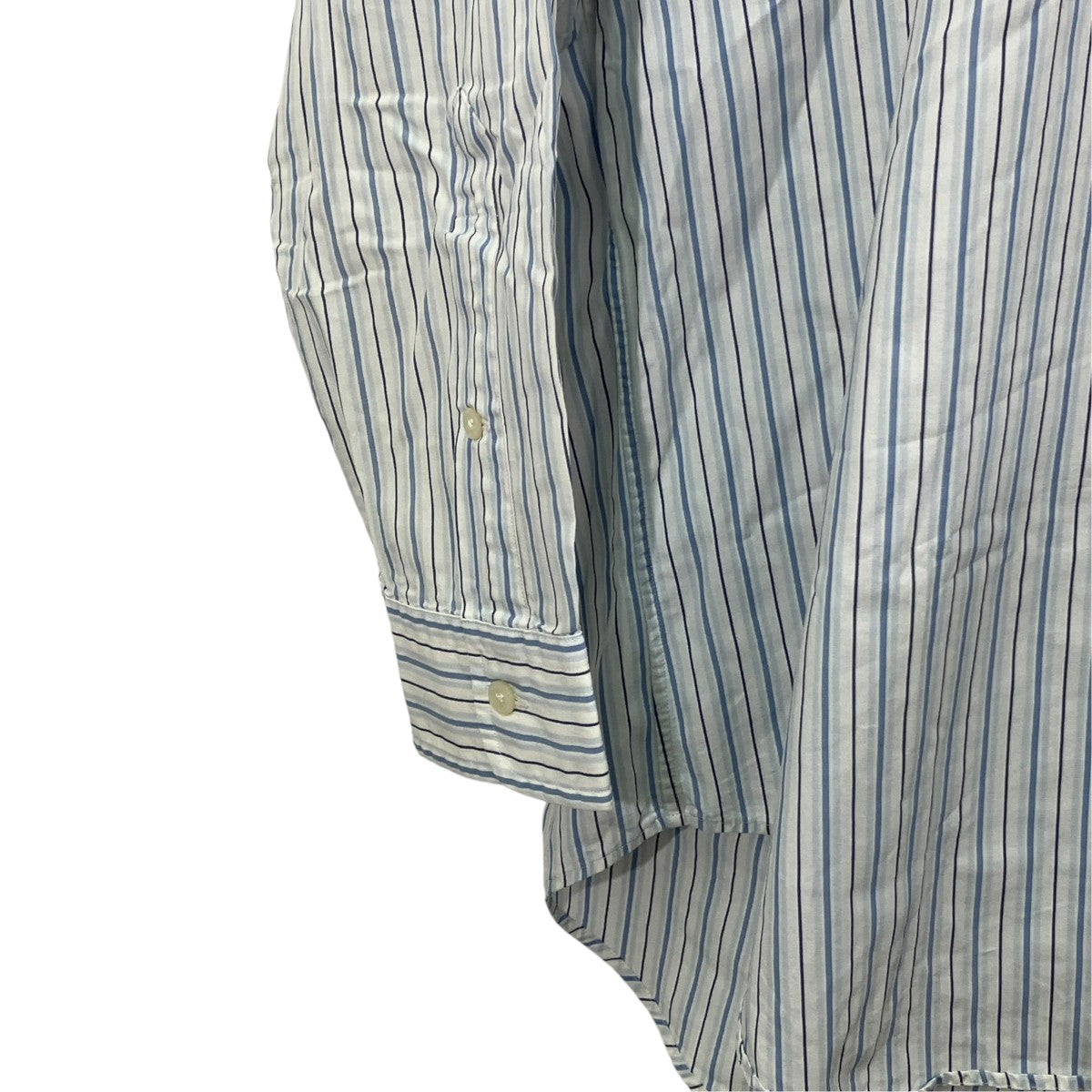 RALPH LAUREN ストライプロングスリーブシャツ 古着・中古-4枚目のアイテム画像