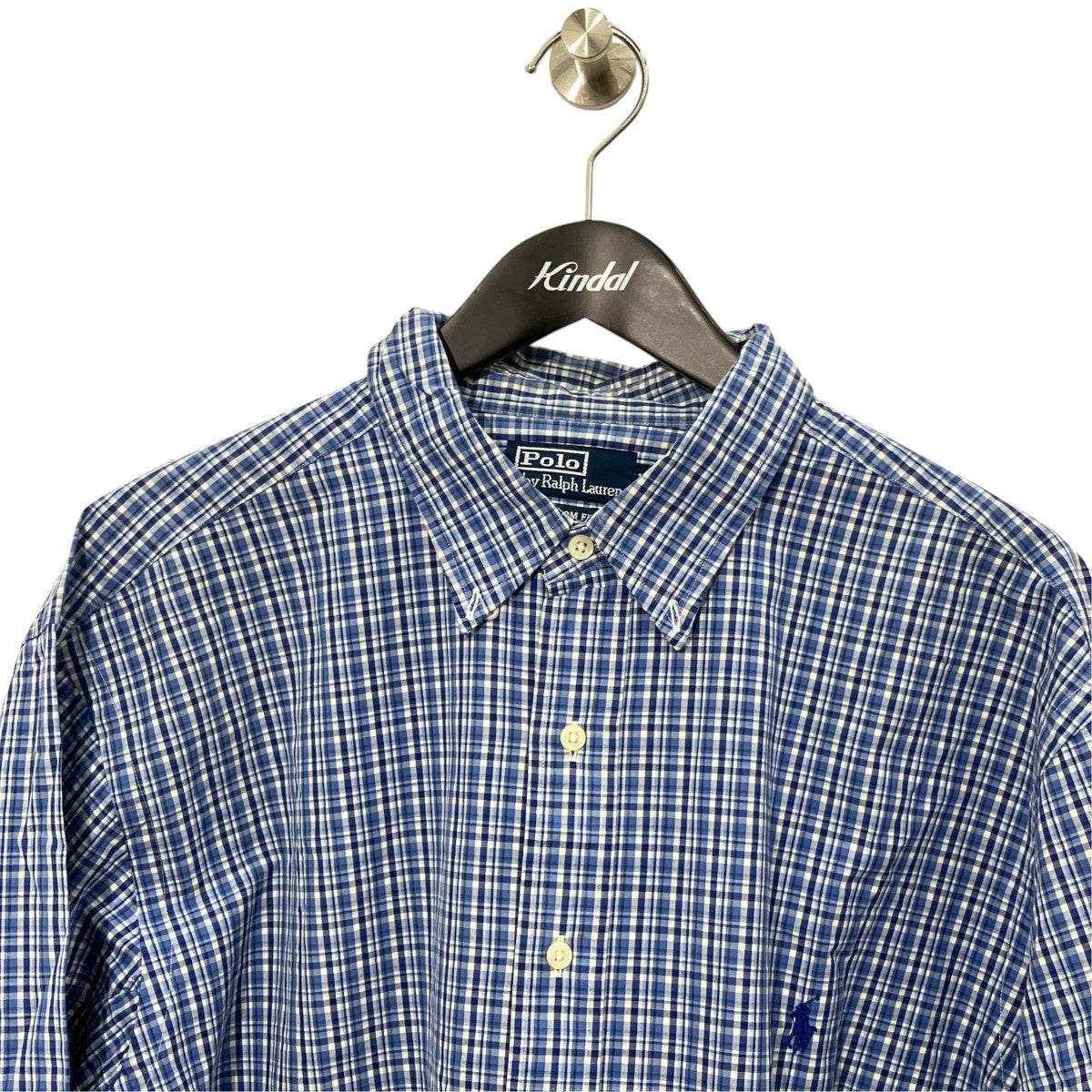 POLO RALPH LAUREN チェックロングスリーブシャツ 古着・中古-3枚目のアイテム画像