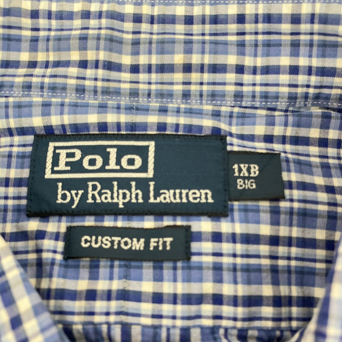 POLO RALPH LAUREN チェックロングスリーブシャツ 古着・中古-5枚目のアイテム画像